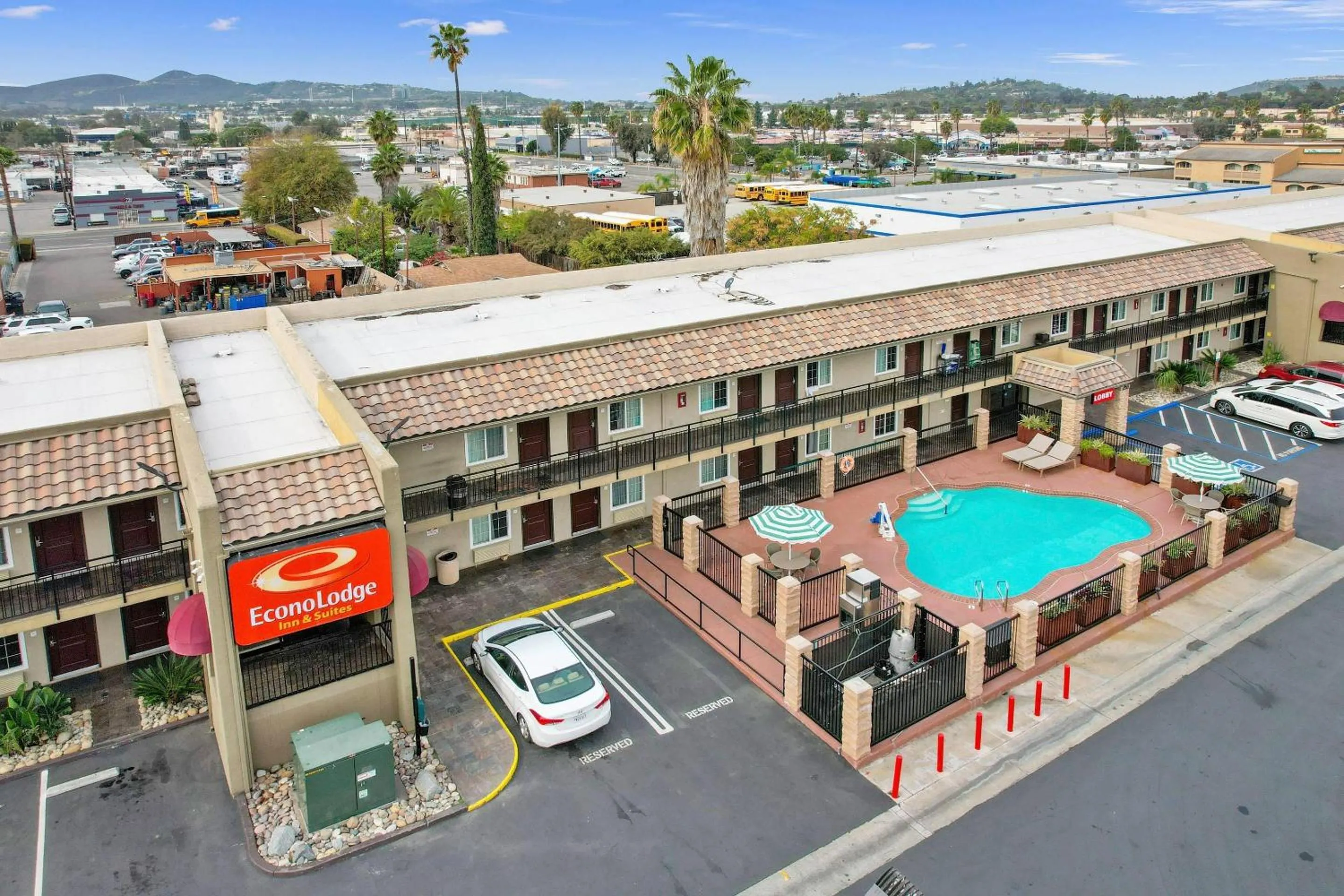 Property building in Econo Lodge Inn & Suites Escondido Downtown