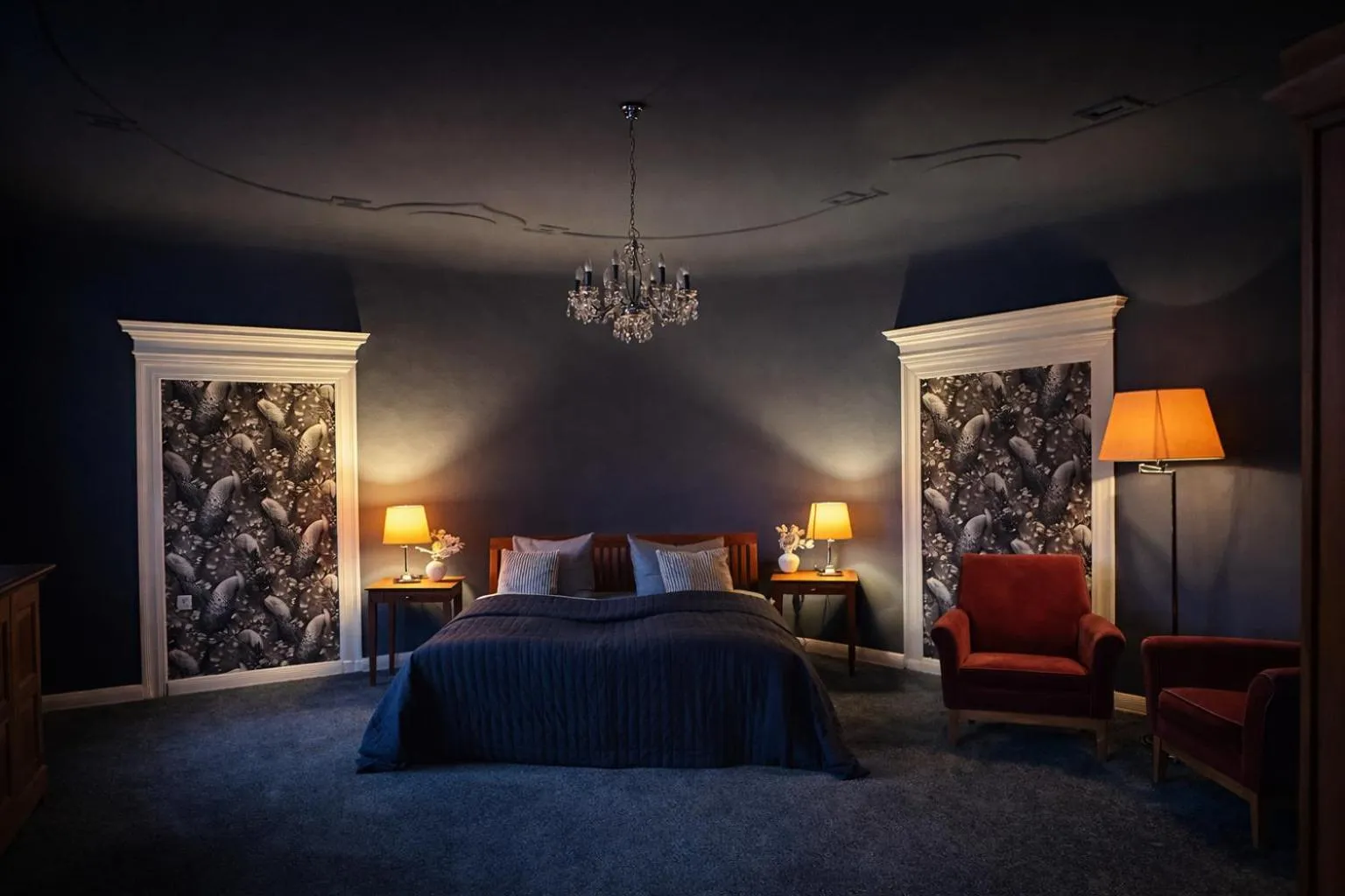 Bed in Hotel Vierseithof Luckenwalde