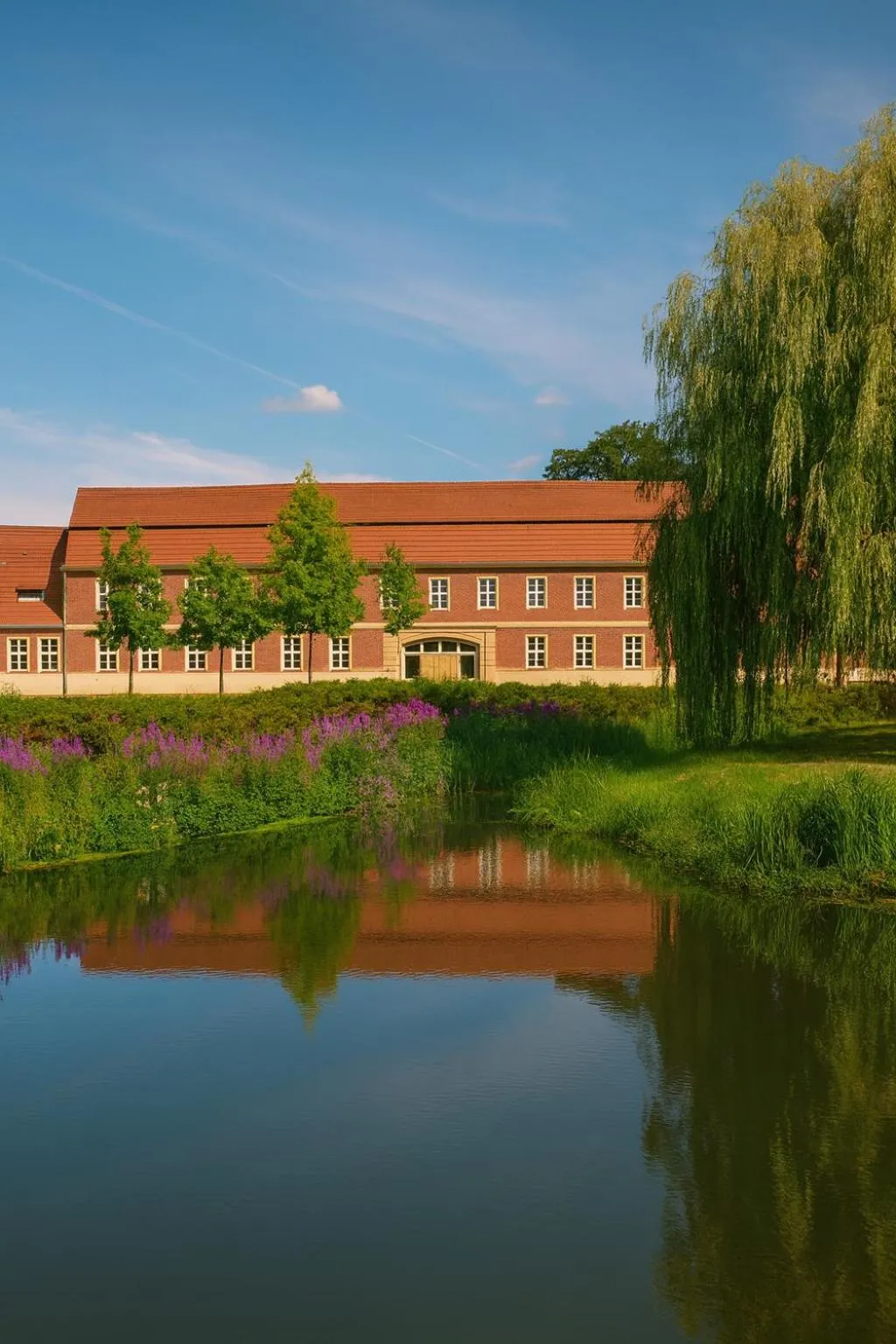 Property building in Hotel Vierseithof Luckenwalde
