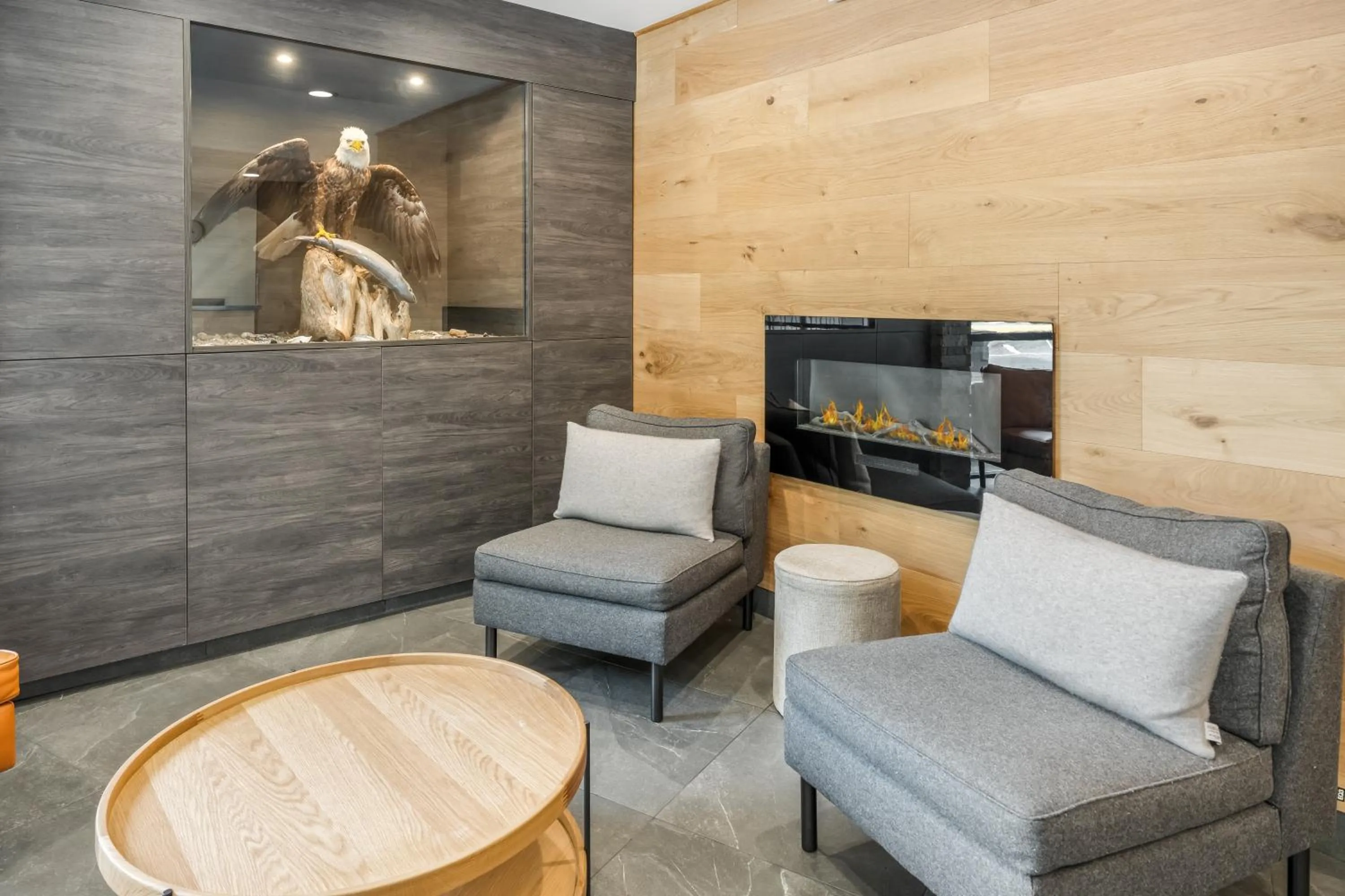 Lobby or reception in Glen Lyon Inn