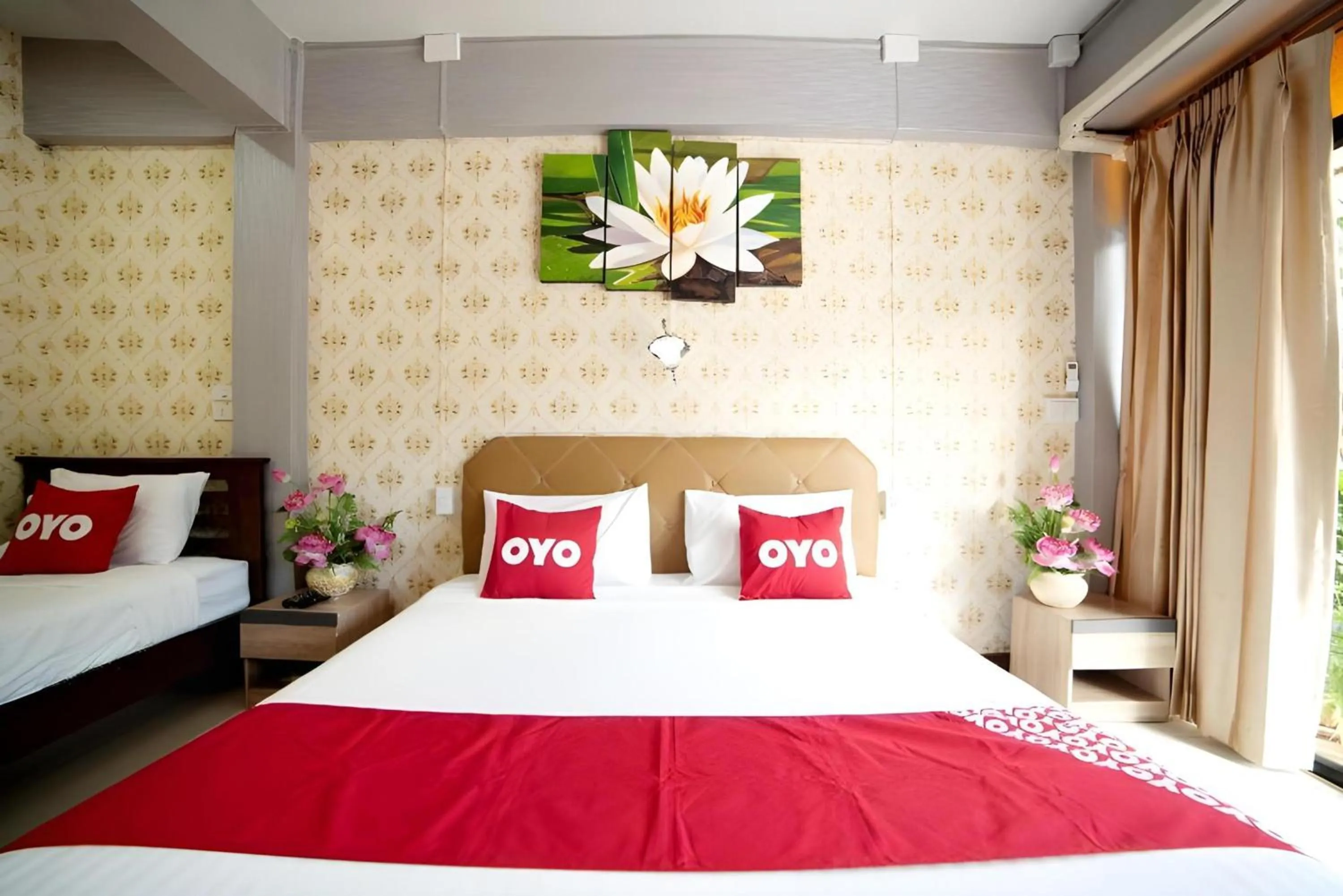 Photo of the whole room, Bed in OYO 465 Krung Kao Traveller Lodge
