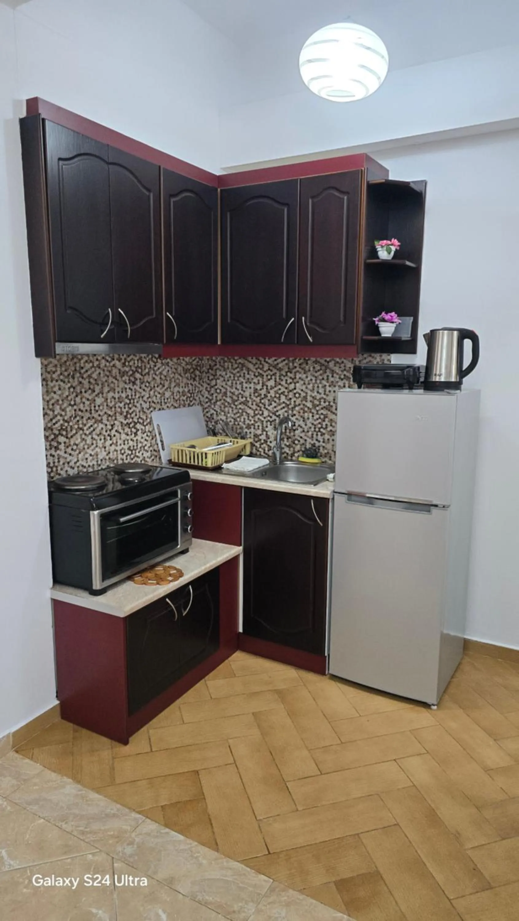 Kitchen or kitchenette in Vila Zeqo Muka 1