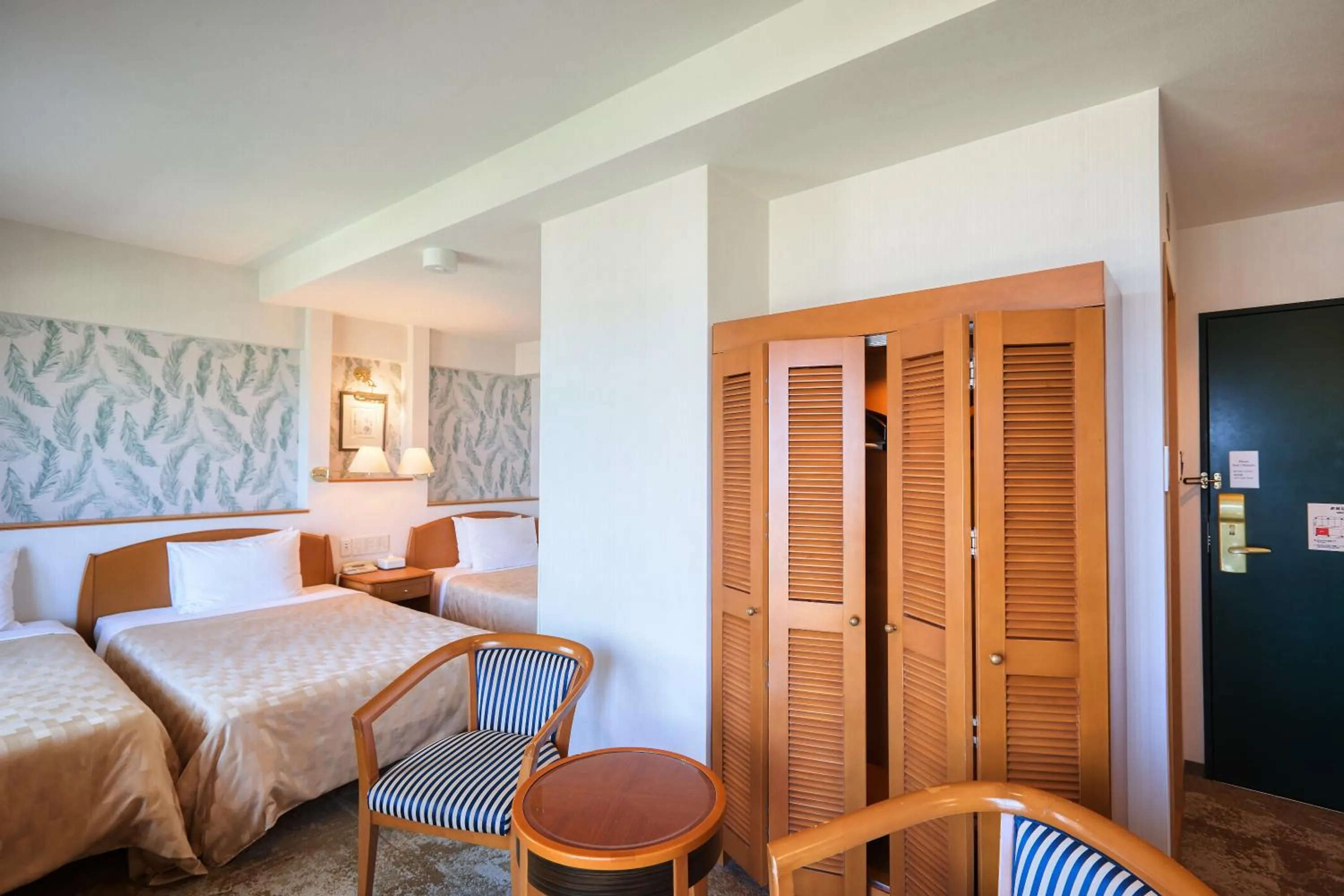 Photo of the whole room, Bed in Naha Beach Side Hotel