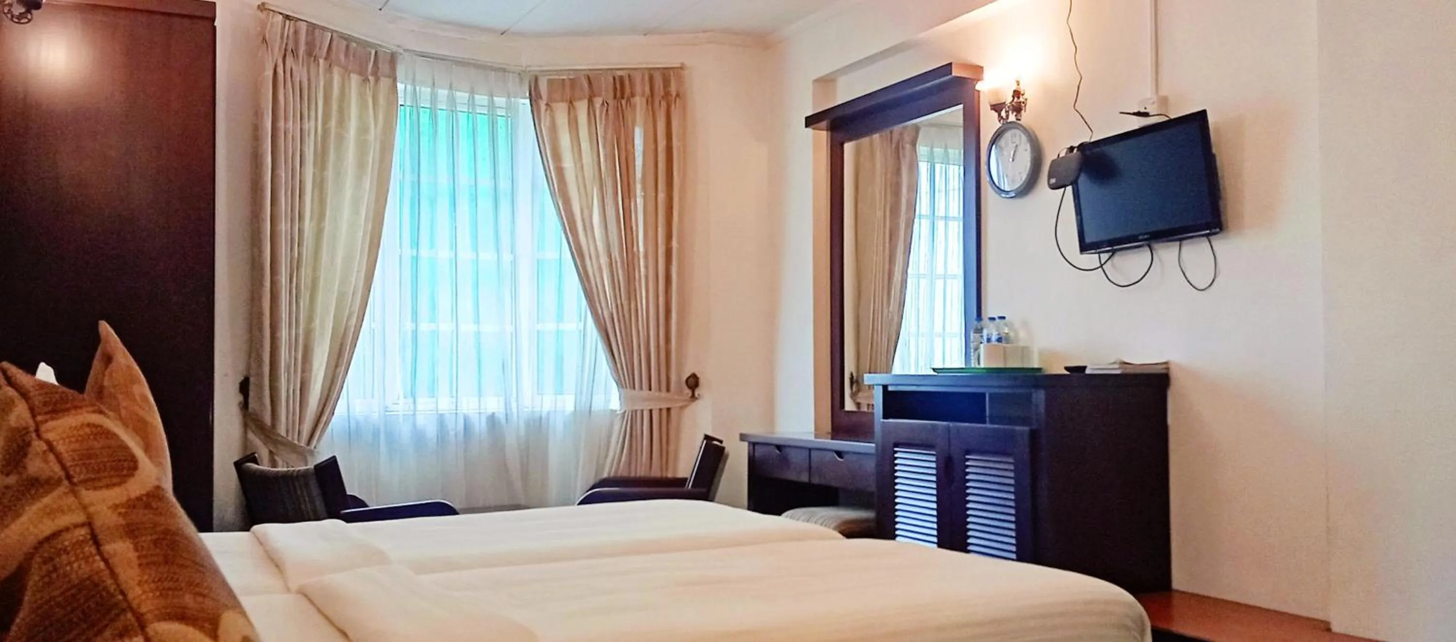 Bed in The Rock Hotel