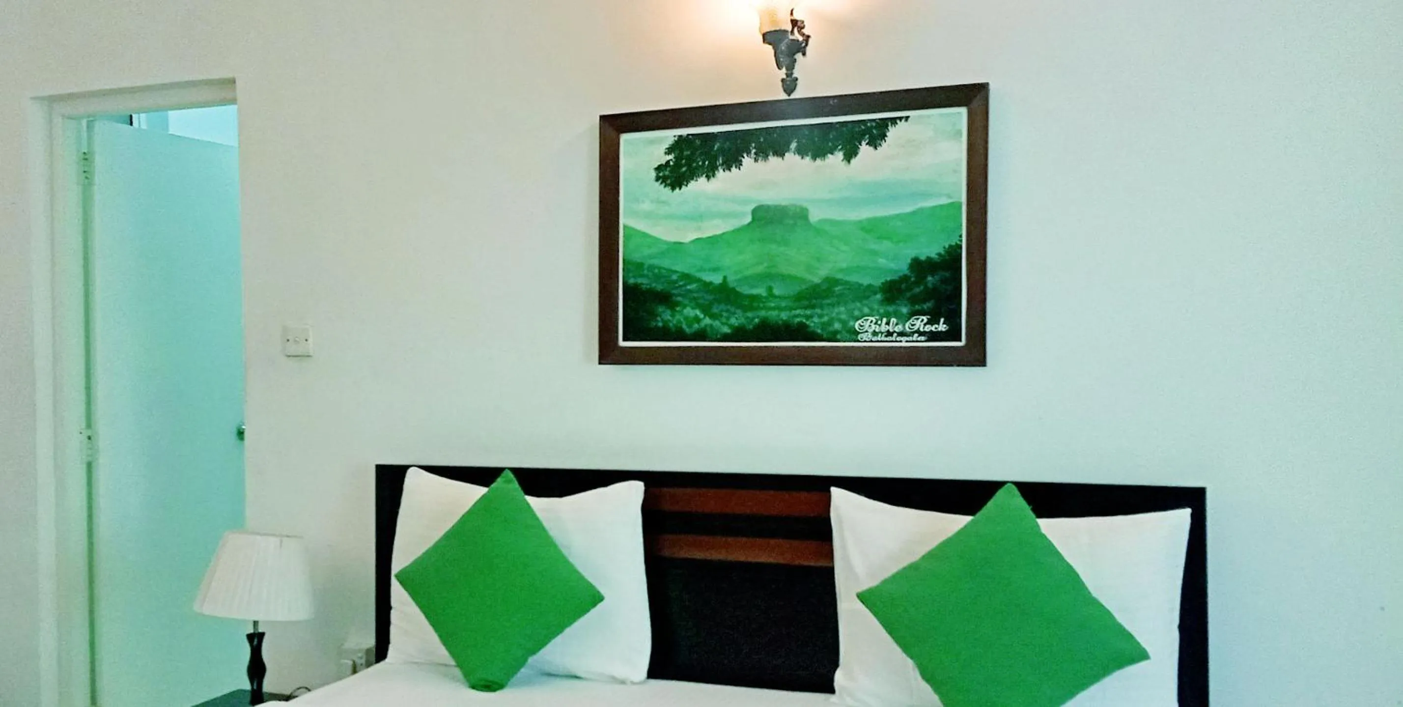 Bedroom in The Rock Hotel