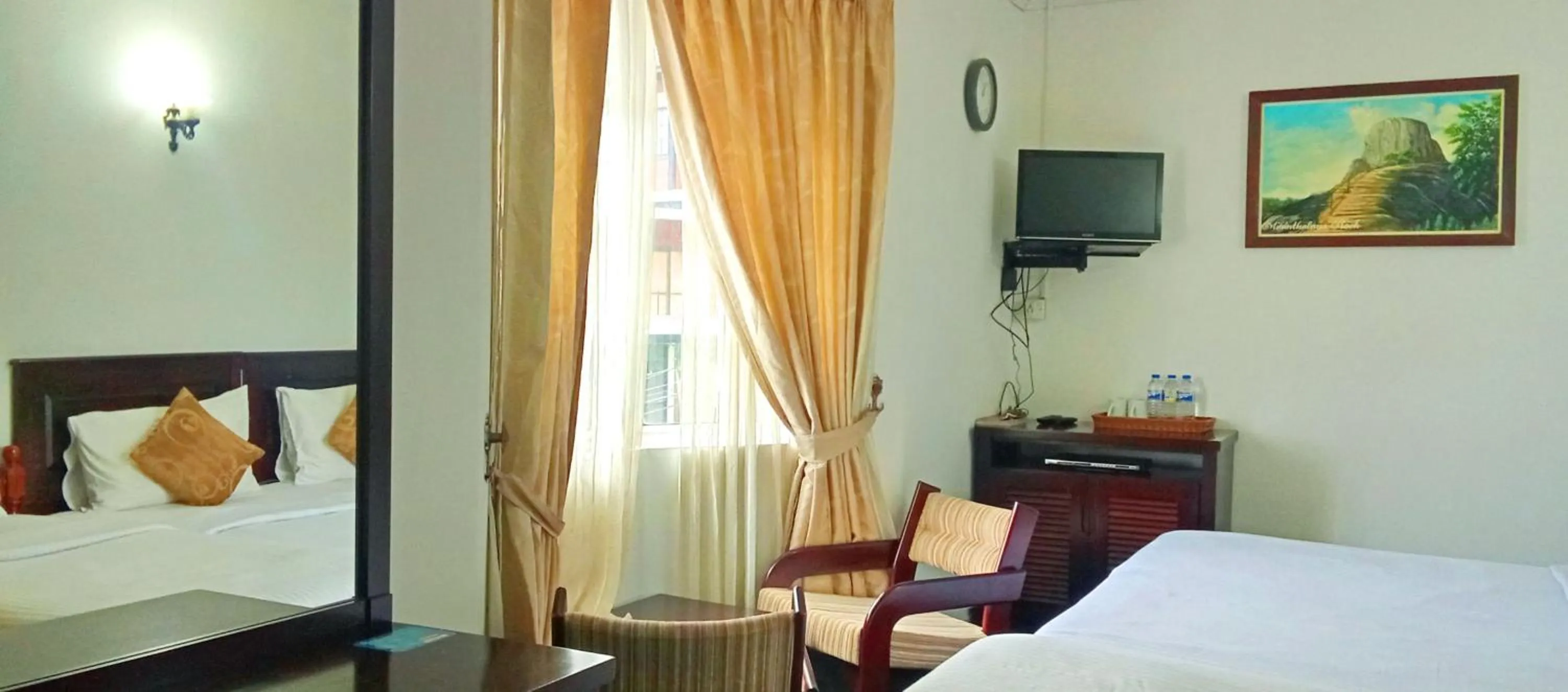 Bed in The Rock Hotel