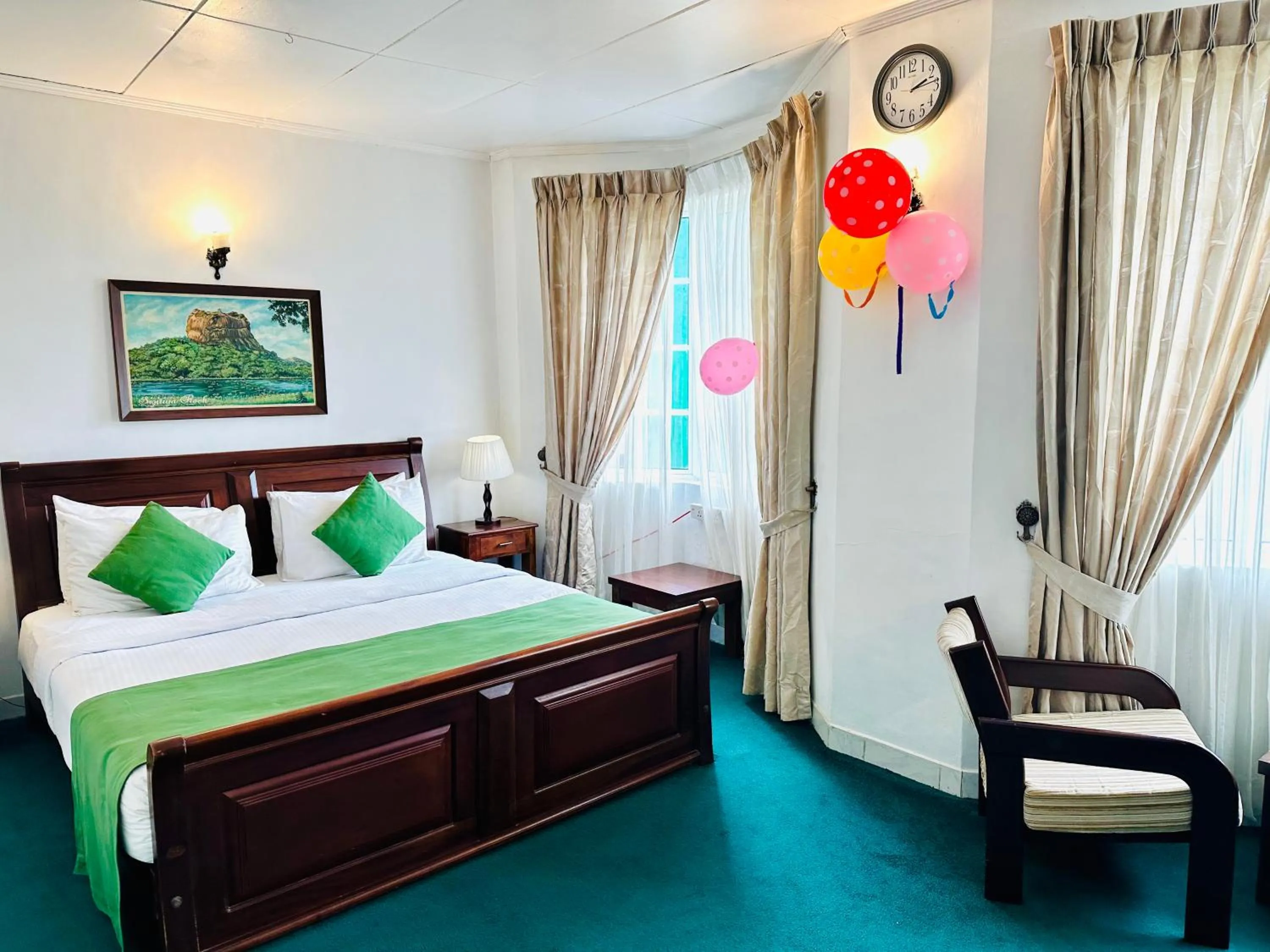 Bed in The Rock Hotel