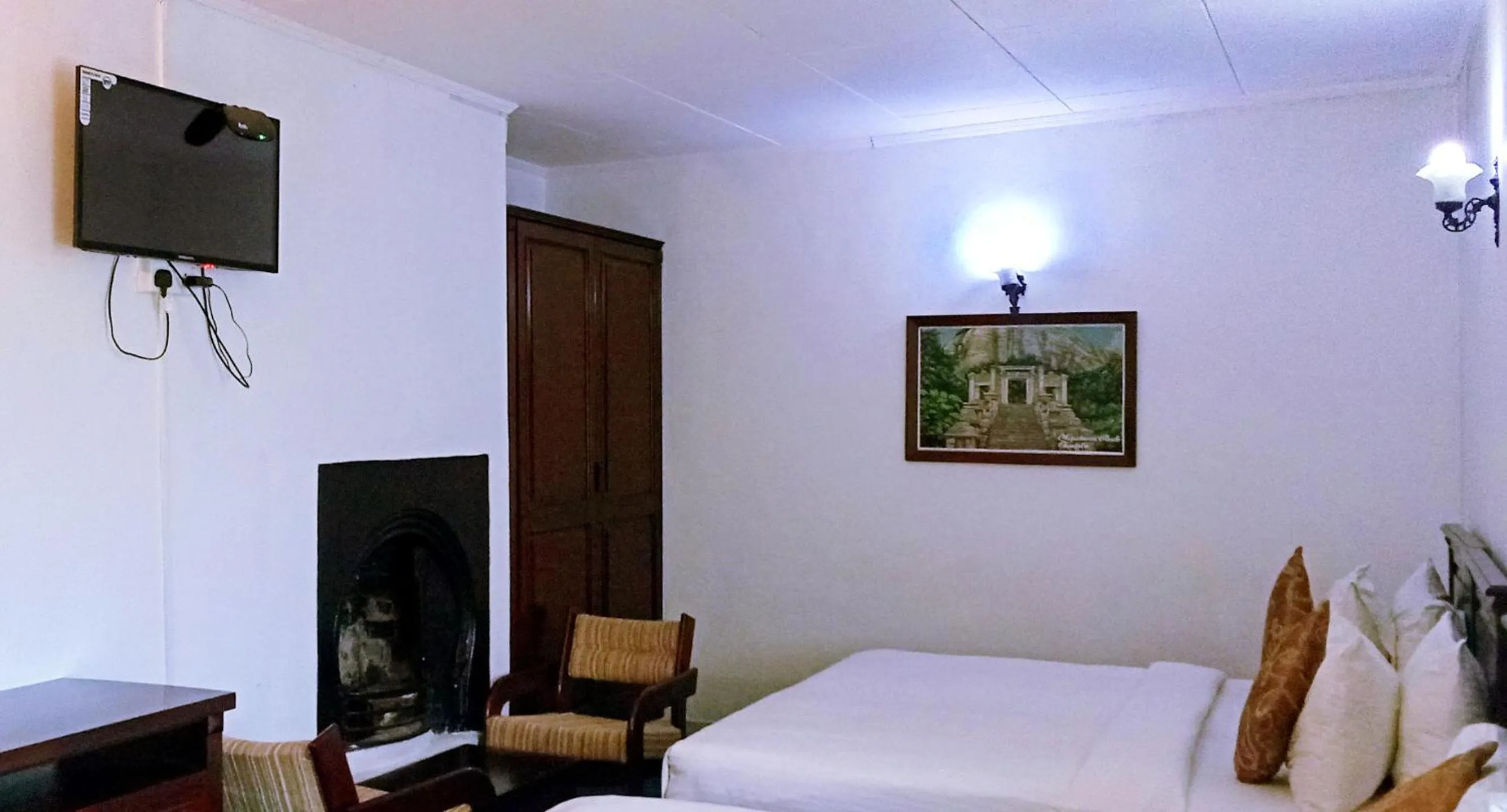 Bed in The Rock Hotel