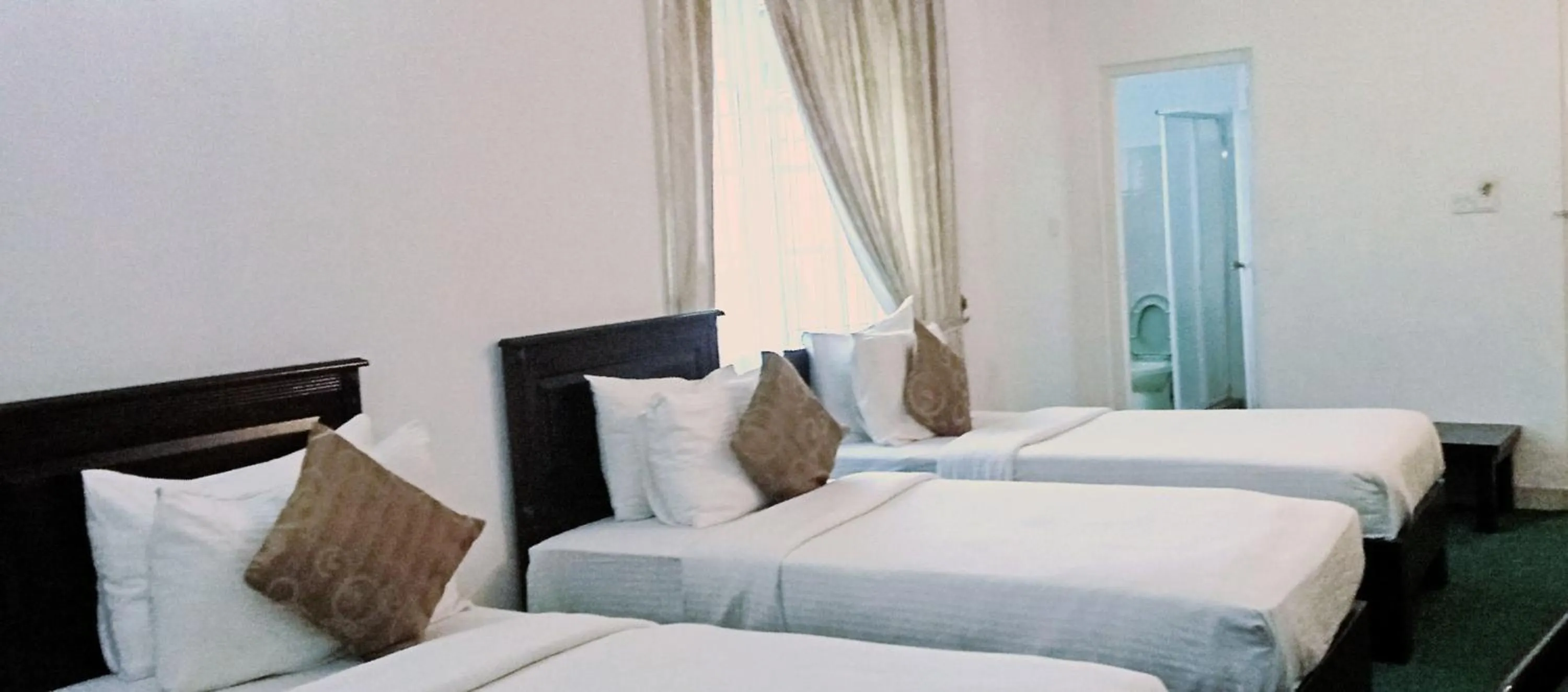 Bed in The Rock Hotel