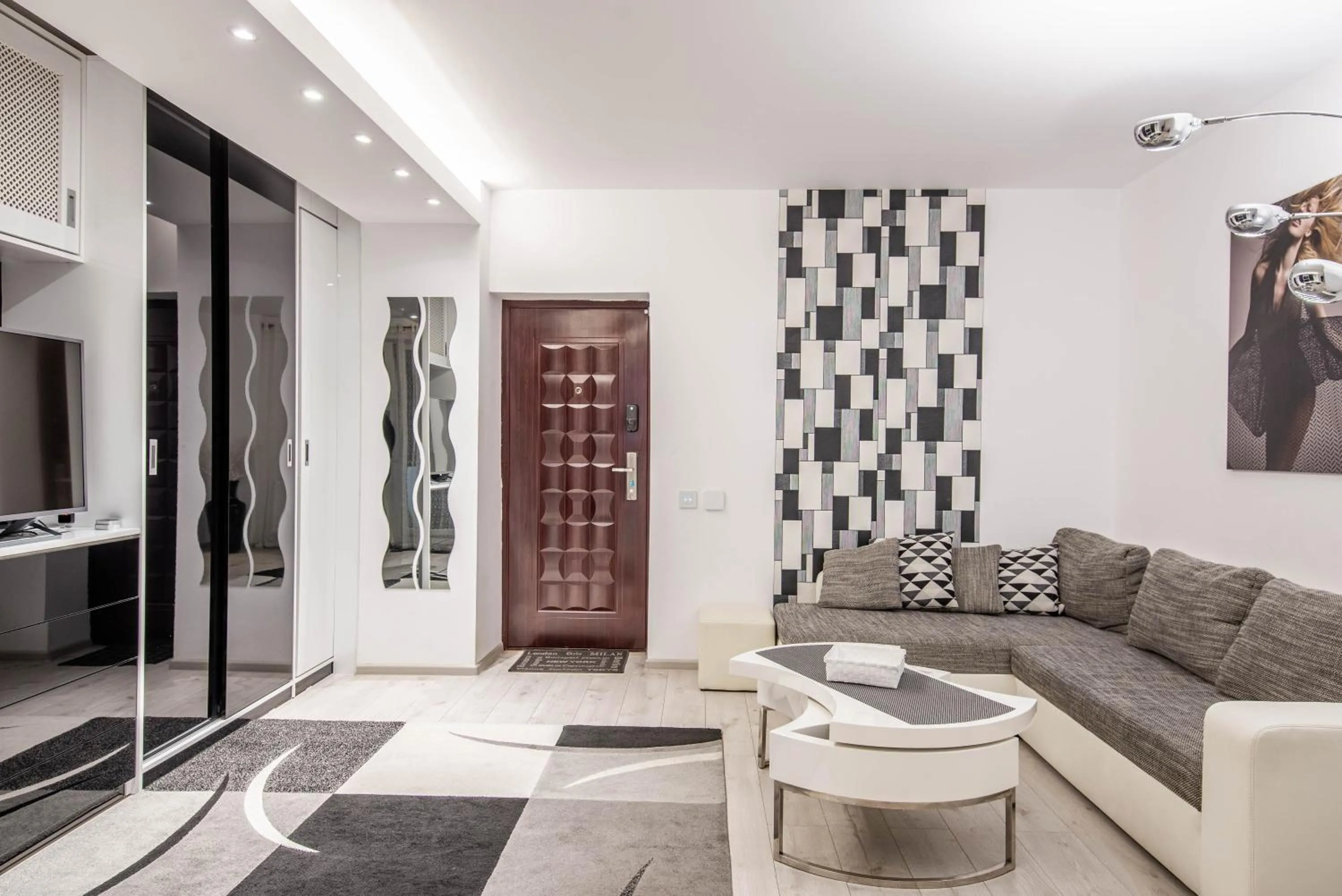 Living room in Studio Residence Militari M2