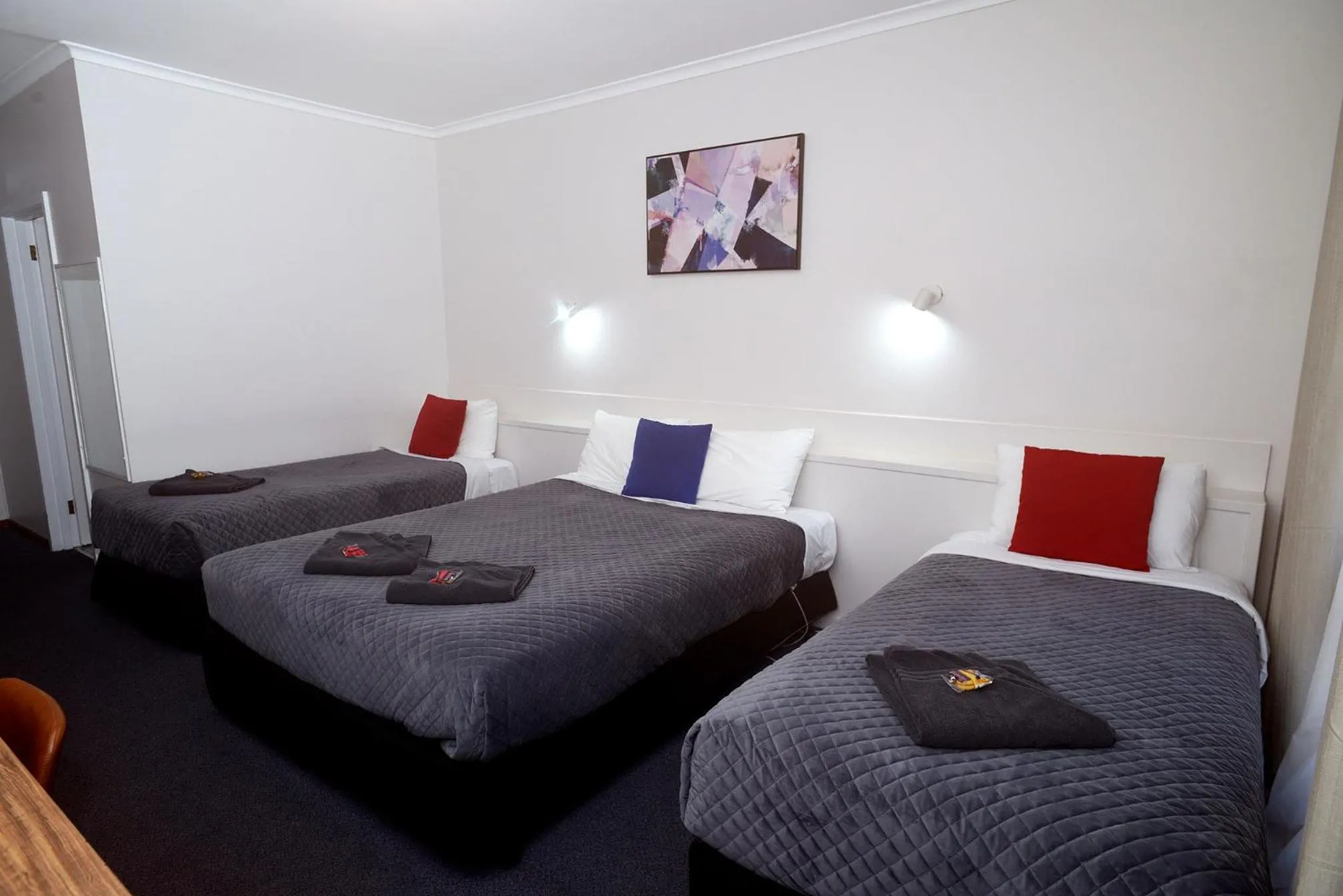 Bed in Glynlea Motel