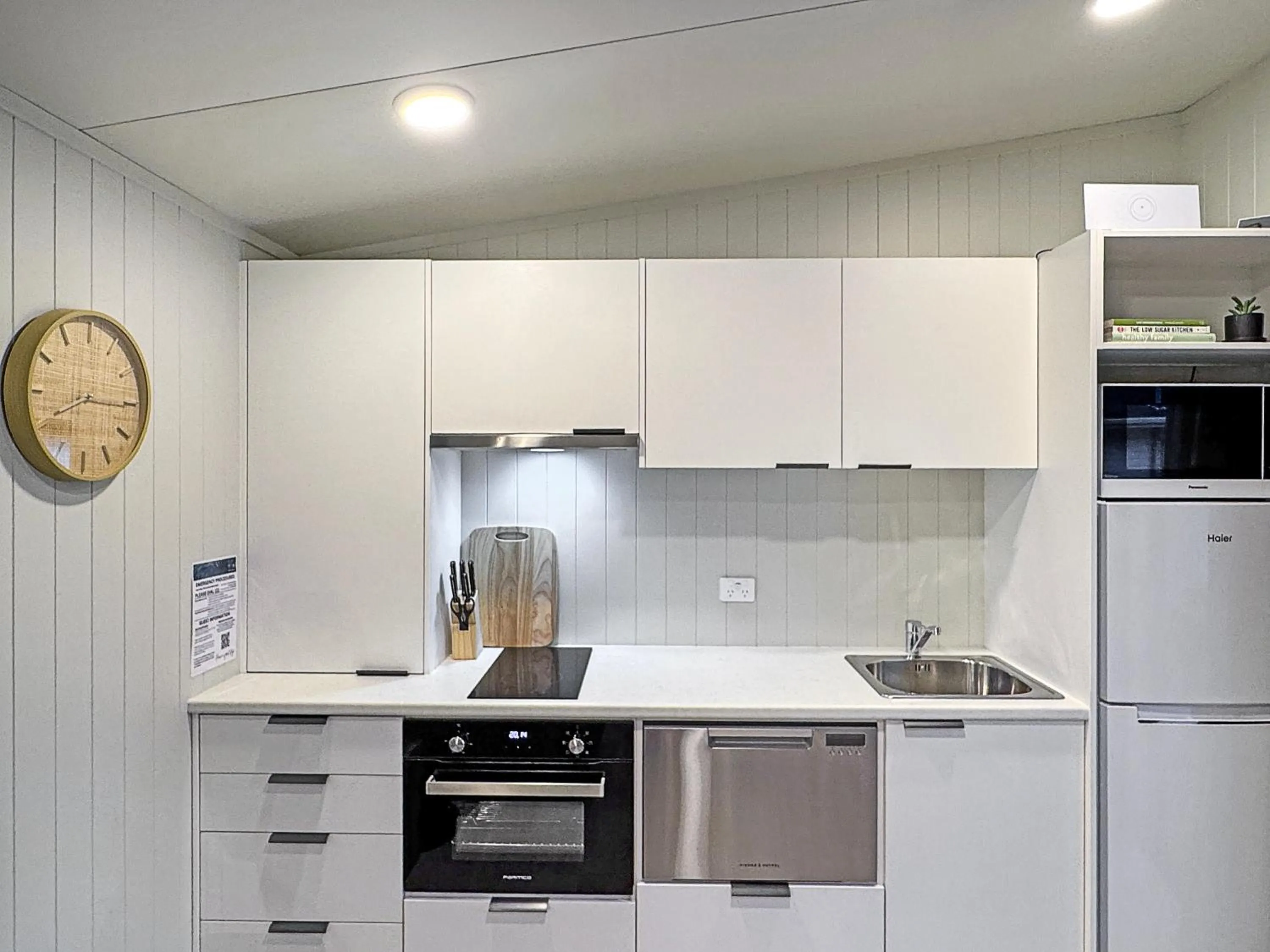 kitchen in Coromandel Shelly Beach TOP 10 Holiday Park