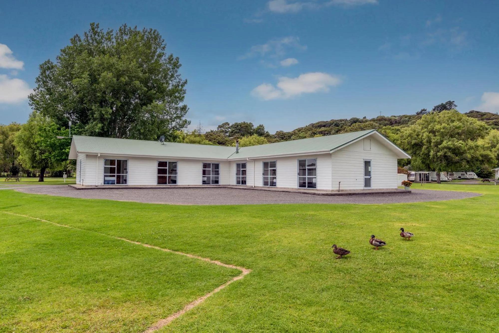 Property building in Coromandel Shelly Beach TOP 10 Holiday Park