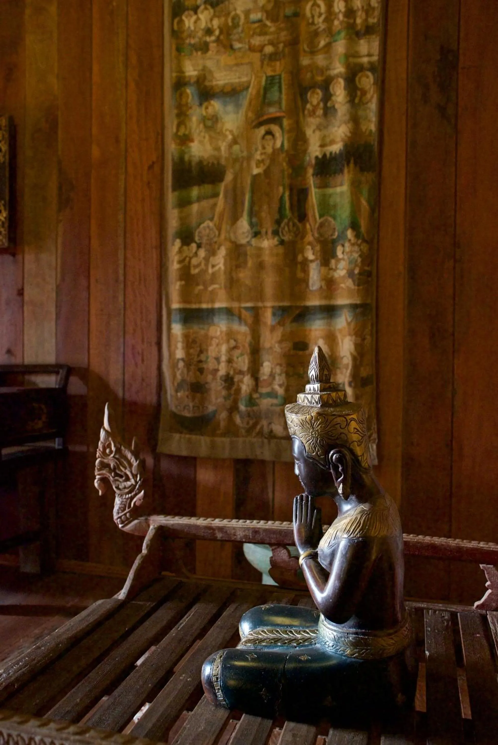 Decorative detail in Soriyabori Resort