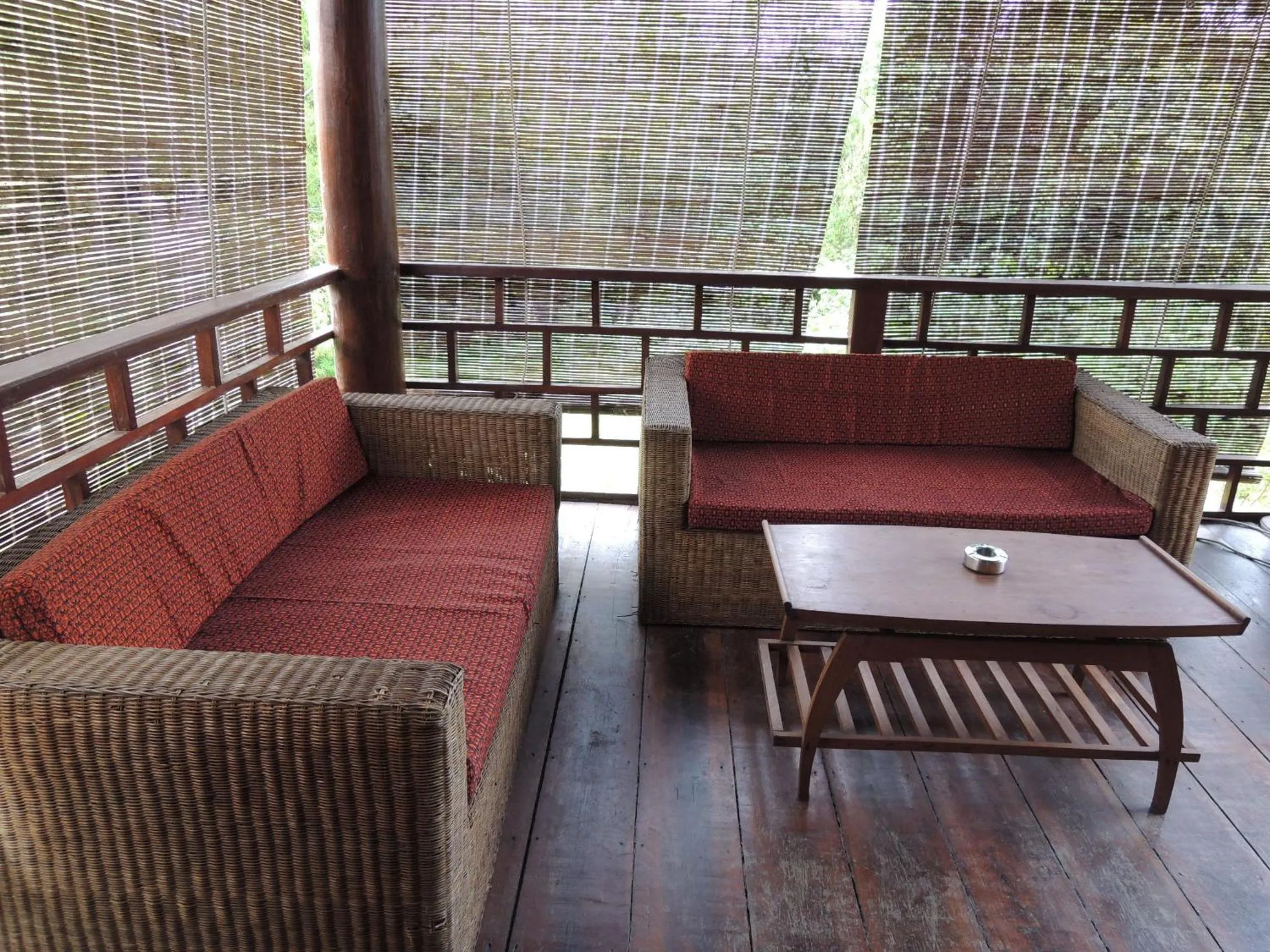 Seating area in Soriyabori Resort