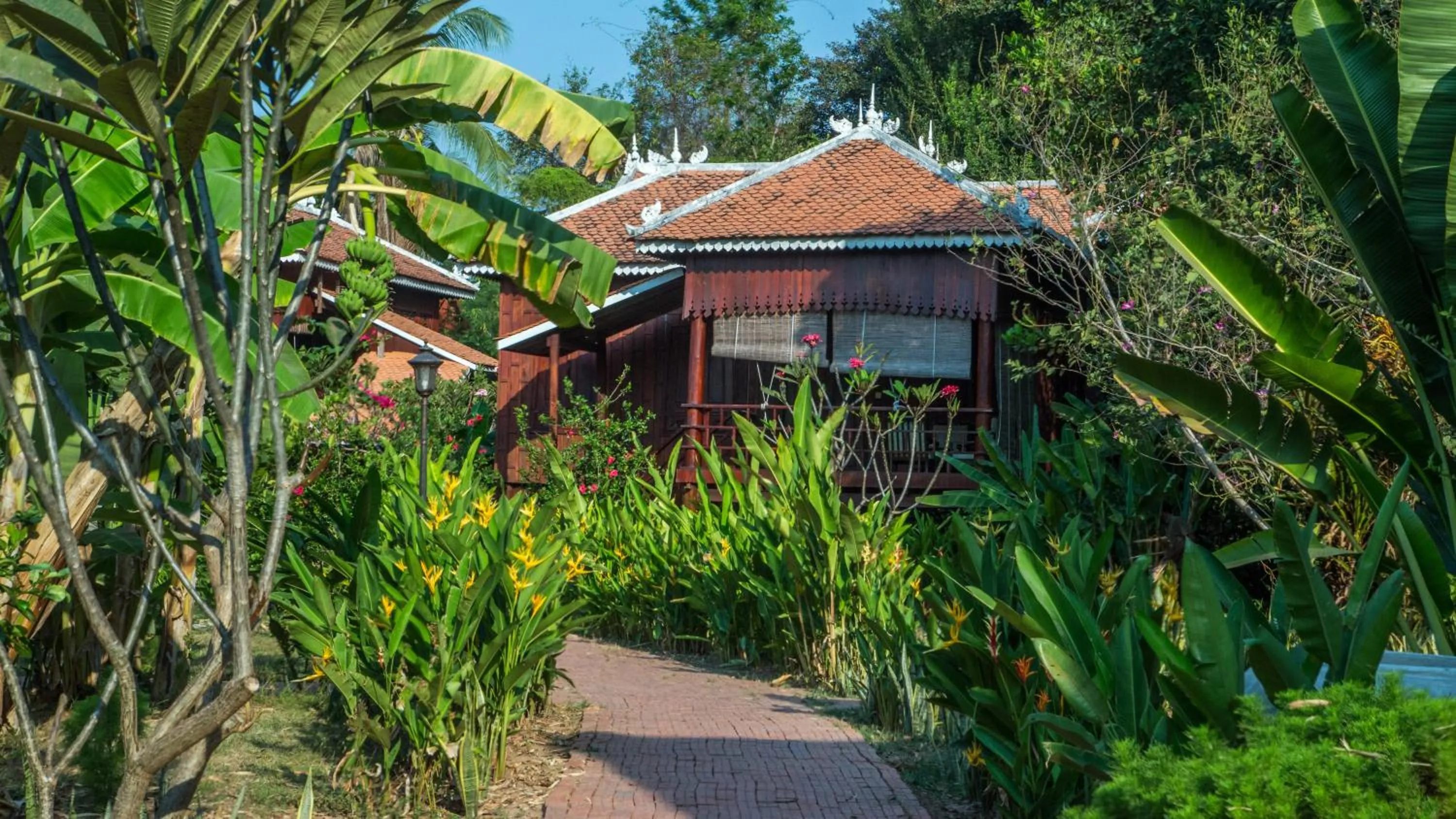 Garden view in Soriyabori Resort