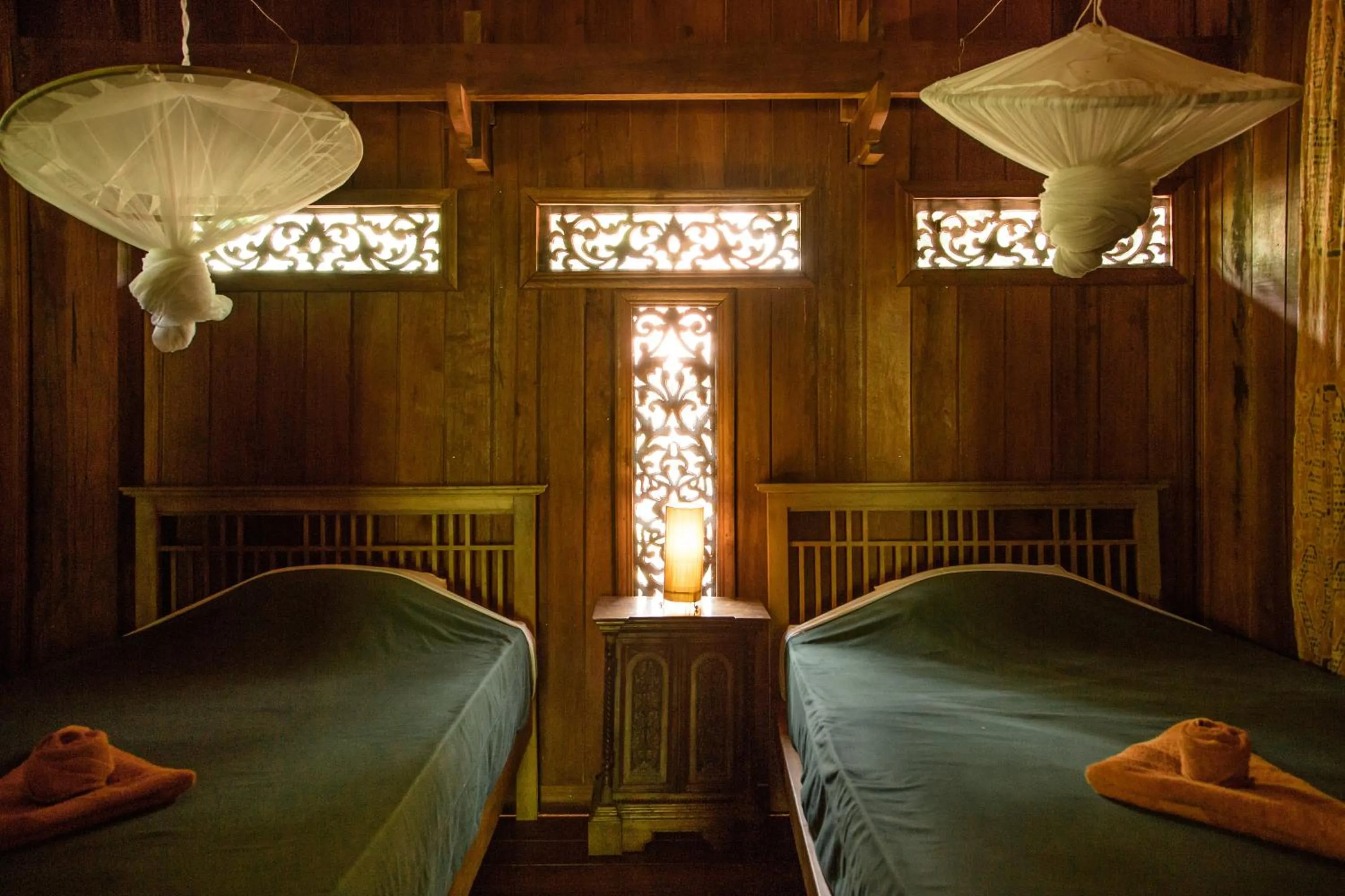 Bed in Soriyabori Resort