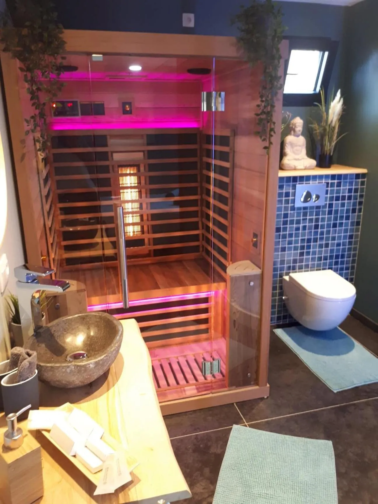 Sauna in B&B Alegría