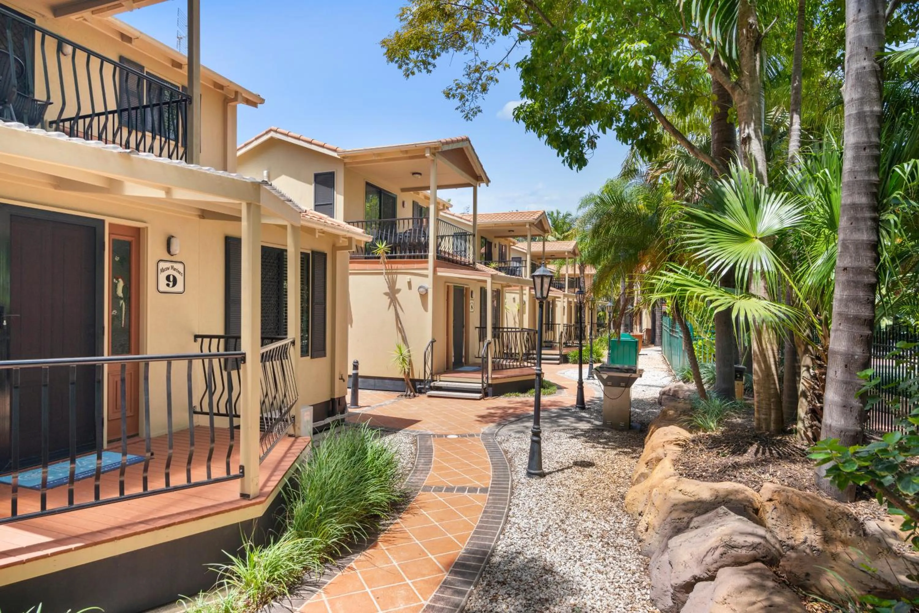 Property building in Ashmore Palms Holiday Village