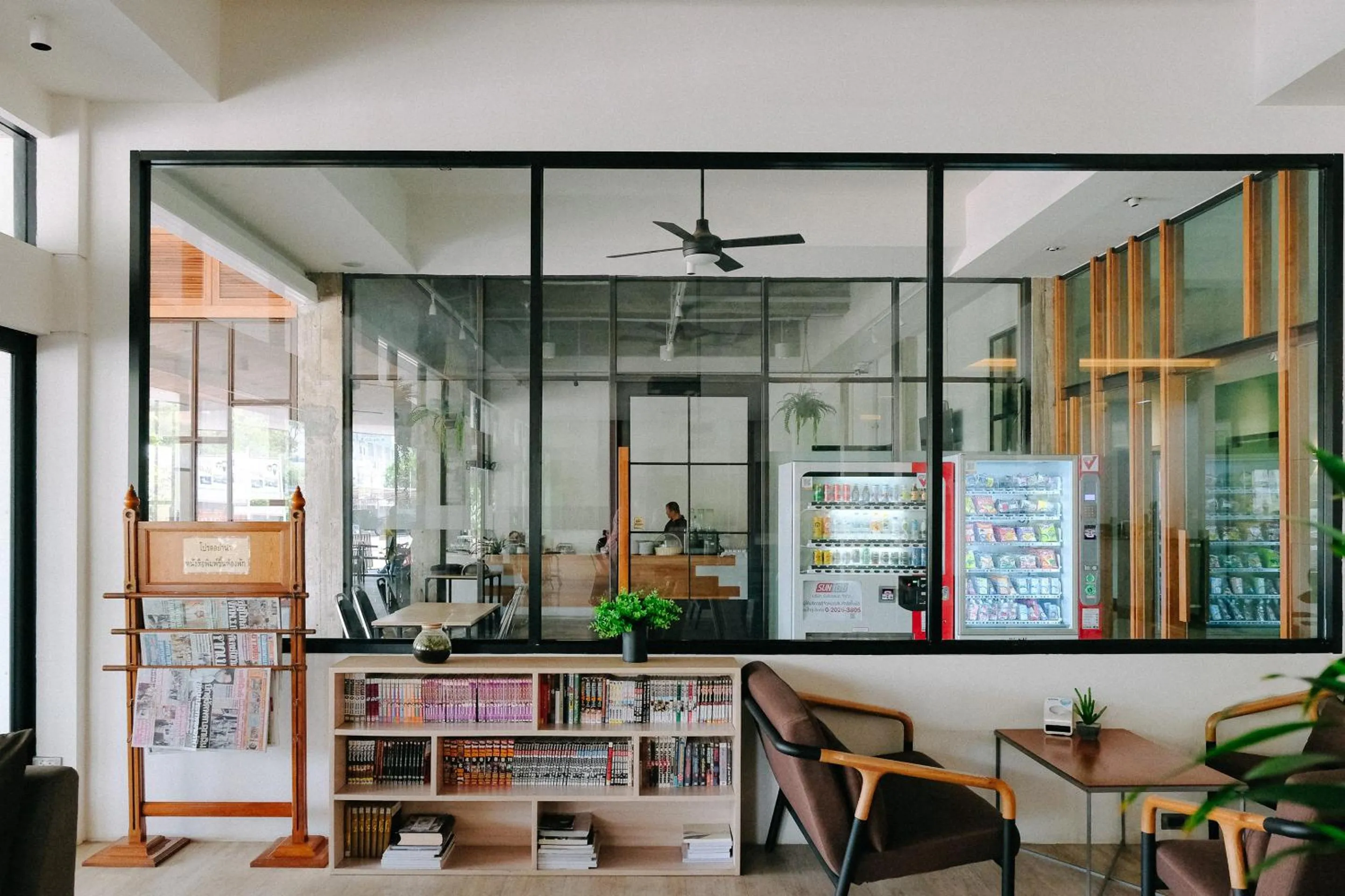 Lobby or reception in The Rich Hotel