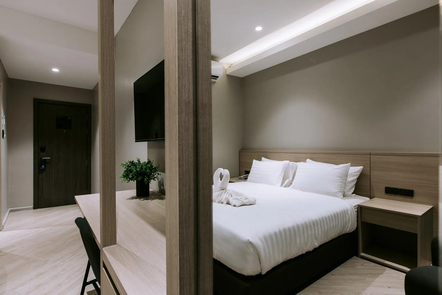 Photo of the whole room, Bed in The Rich Hotel