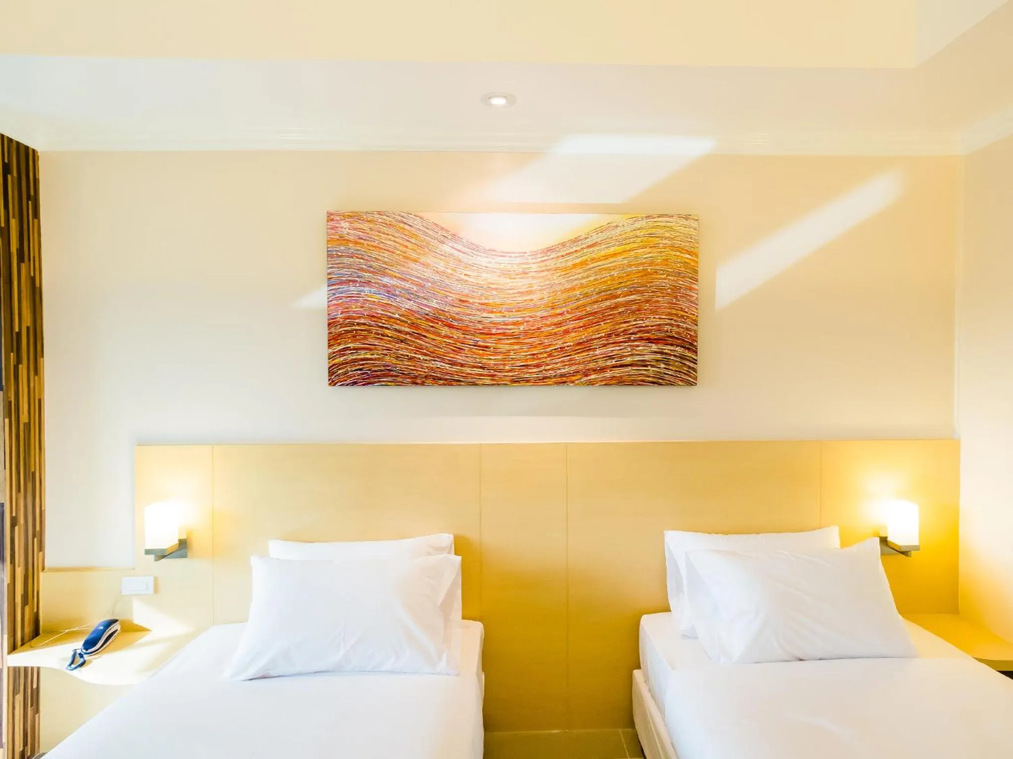 Photo of the whole room, Bed in The Rich Hotel