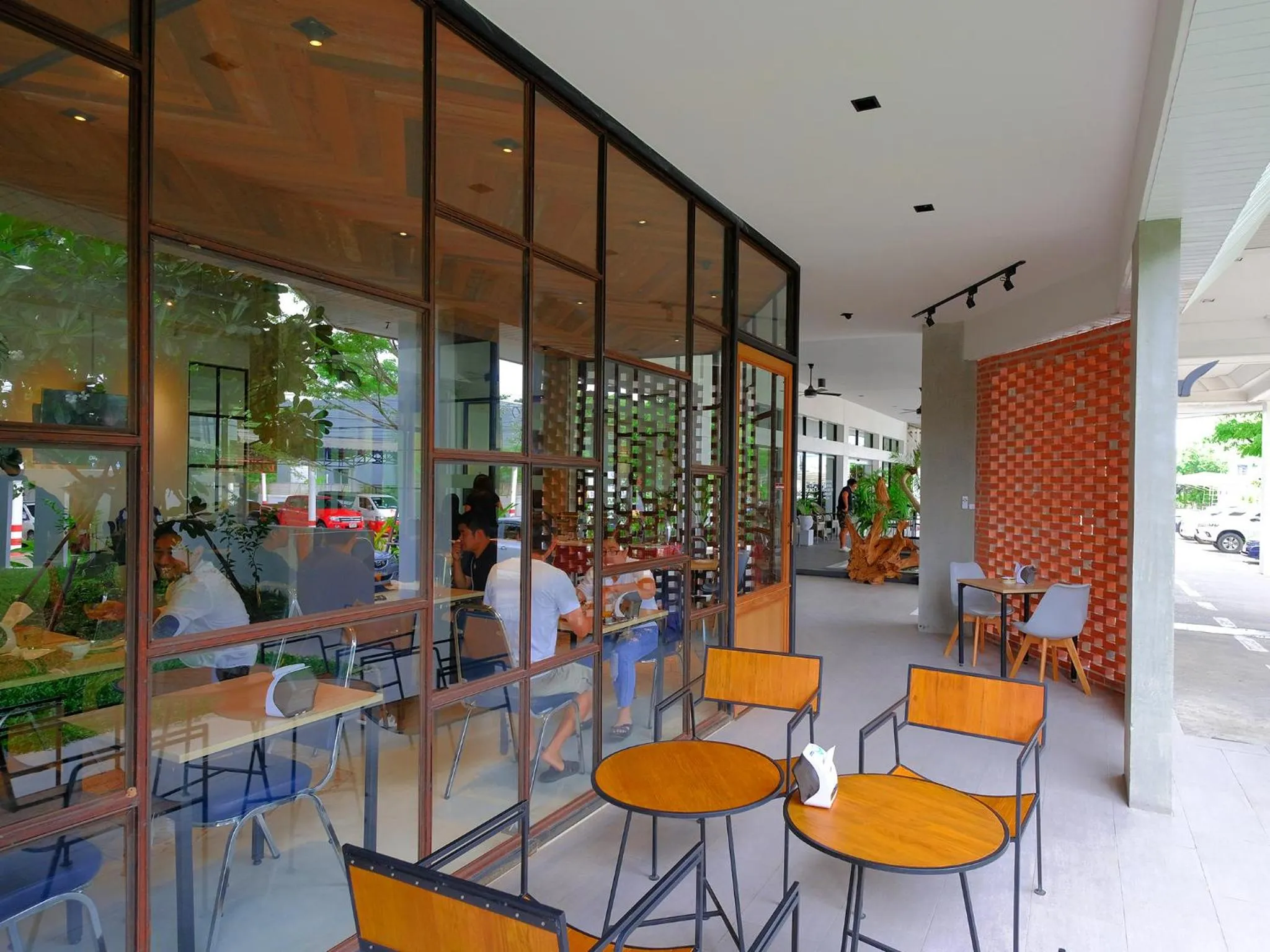 Patio in The Rich Hotel