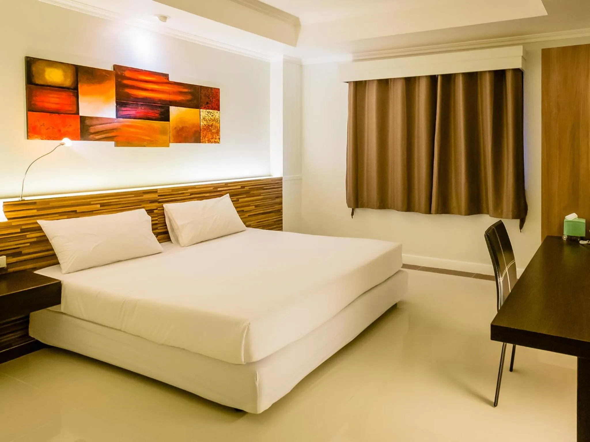 Photo of the whole room, Bed in The Rich Hotel