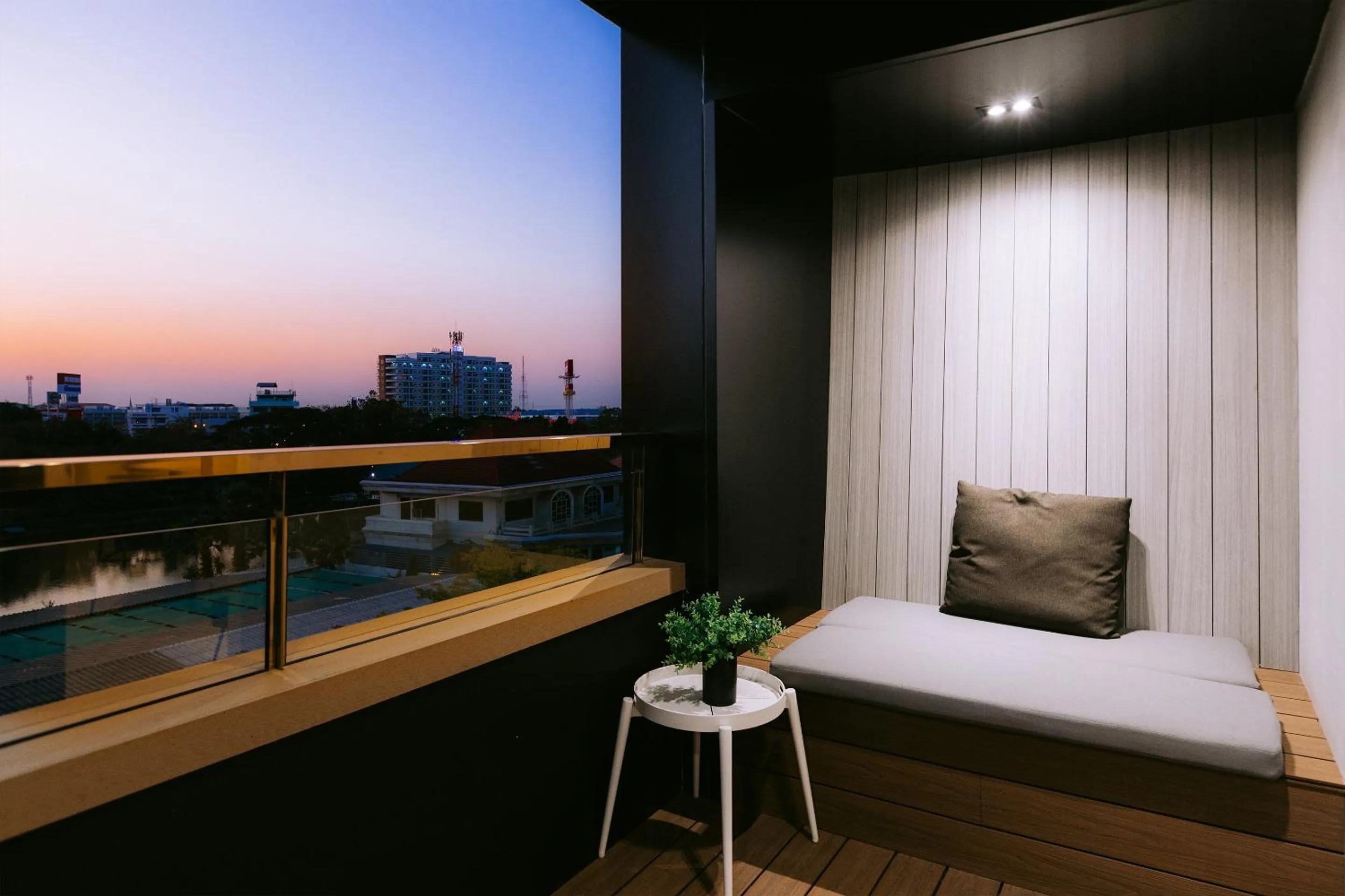 Balcony/Terrace in The Rich Hotel