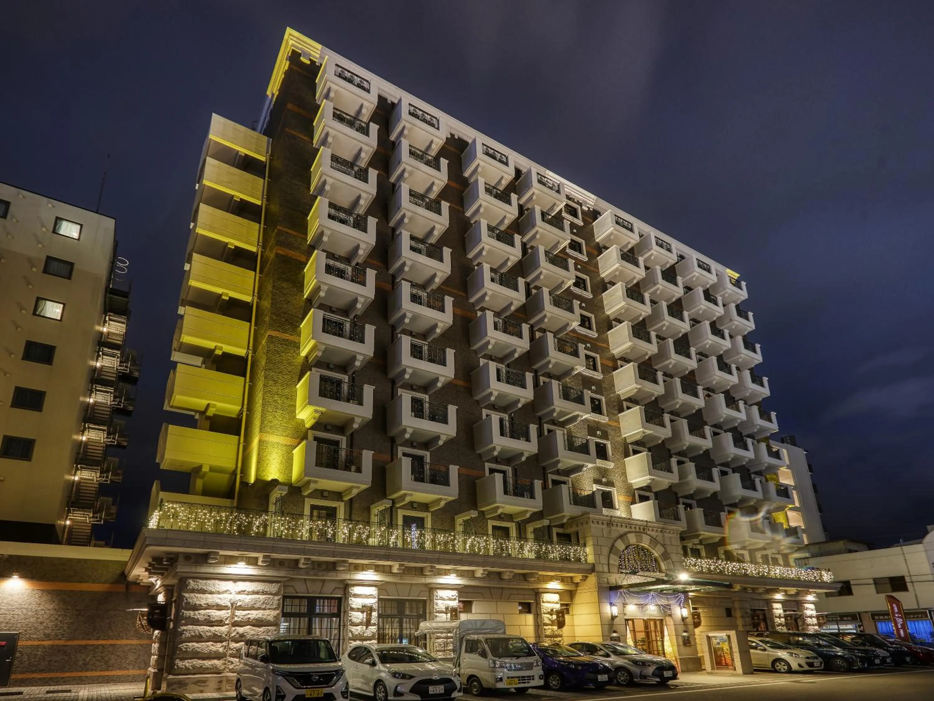 Property building in Hotel Blion Naha