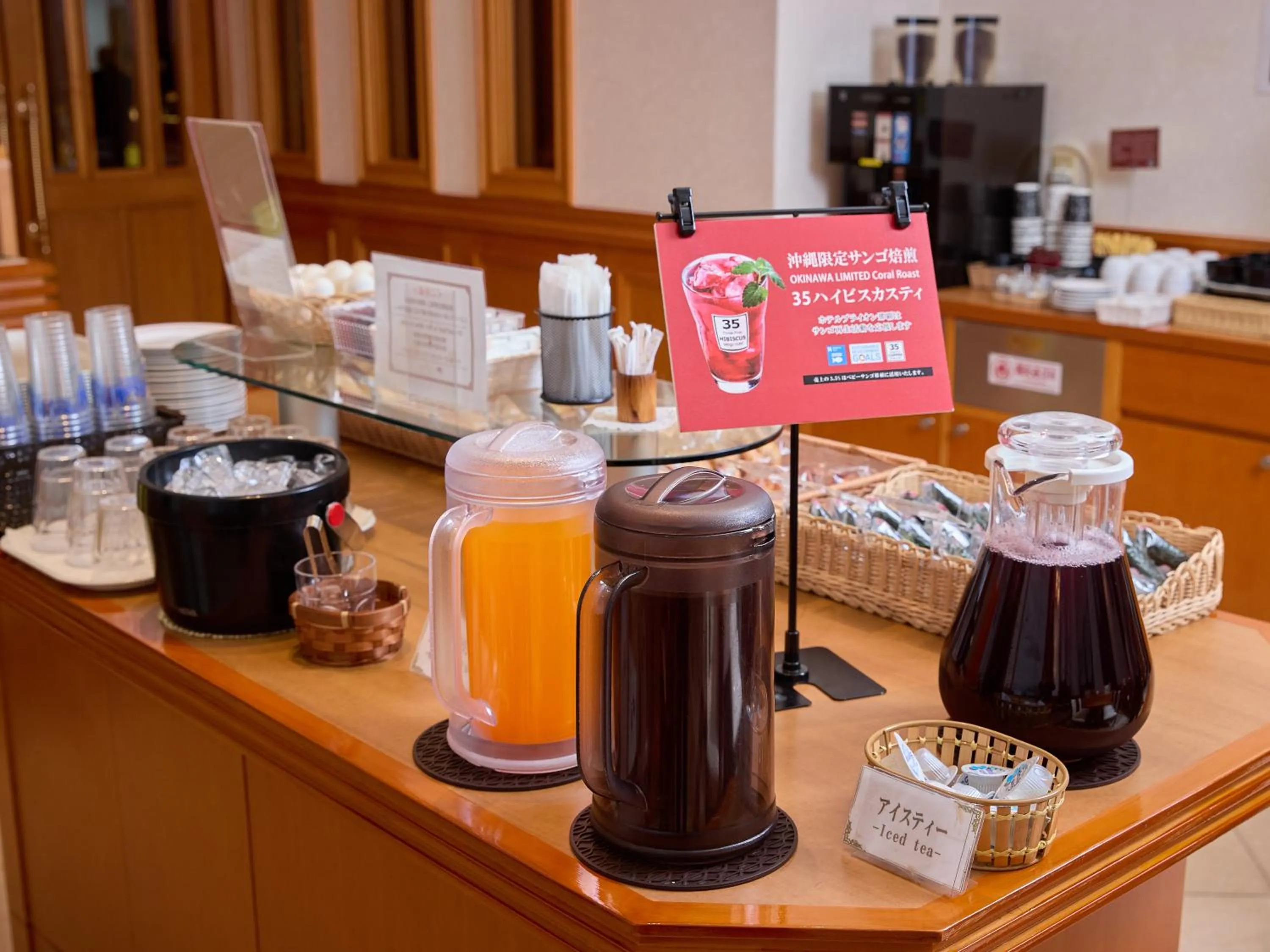Buffet breakfast in Hotel Blion Naha