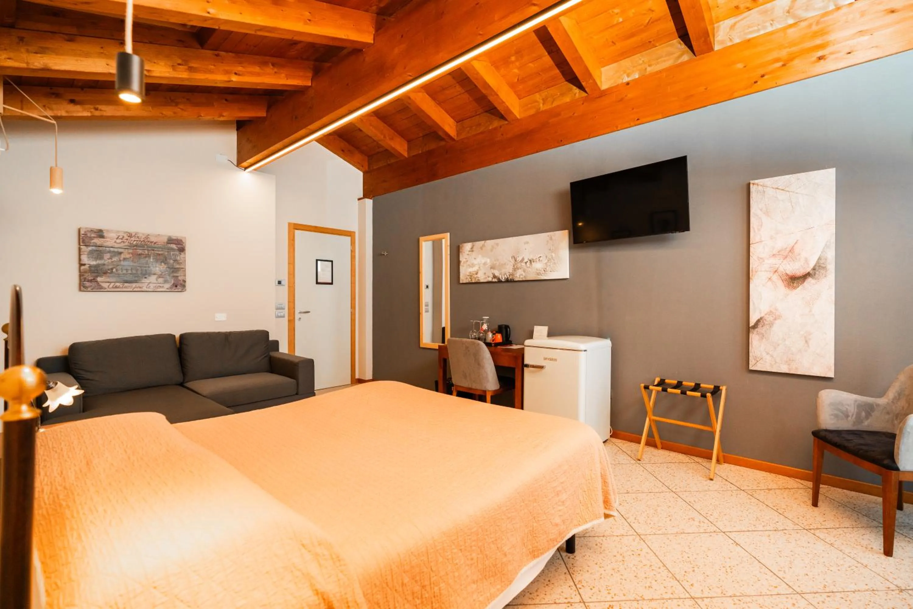 TV and multimedia, Bed in Agriturismo dei Grippi