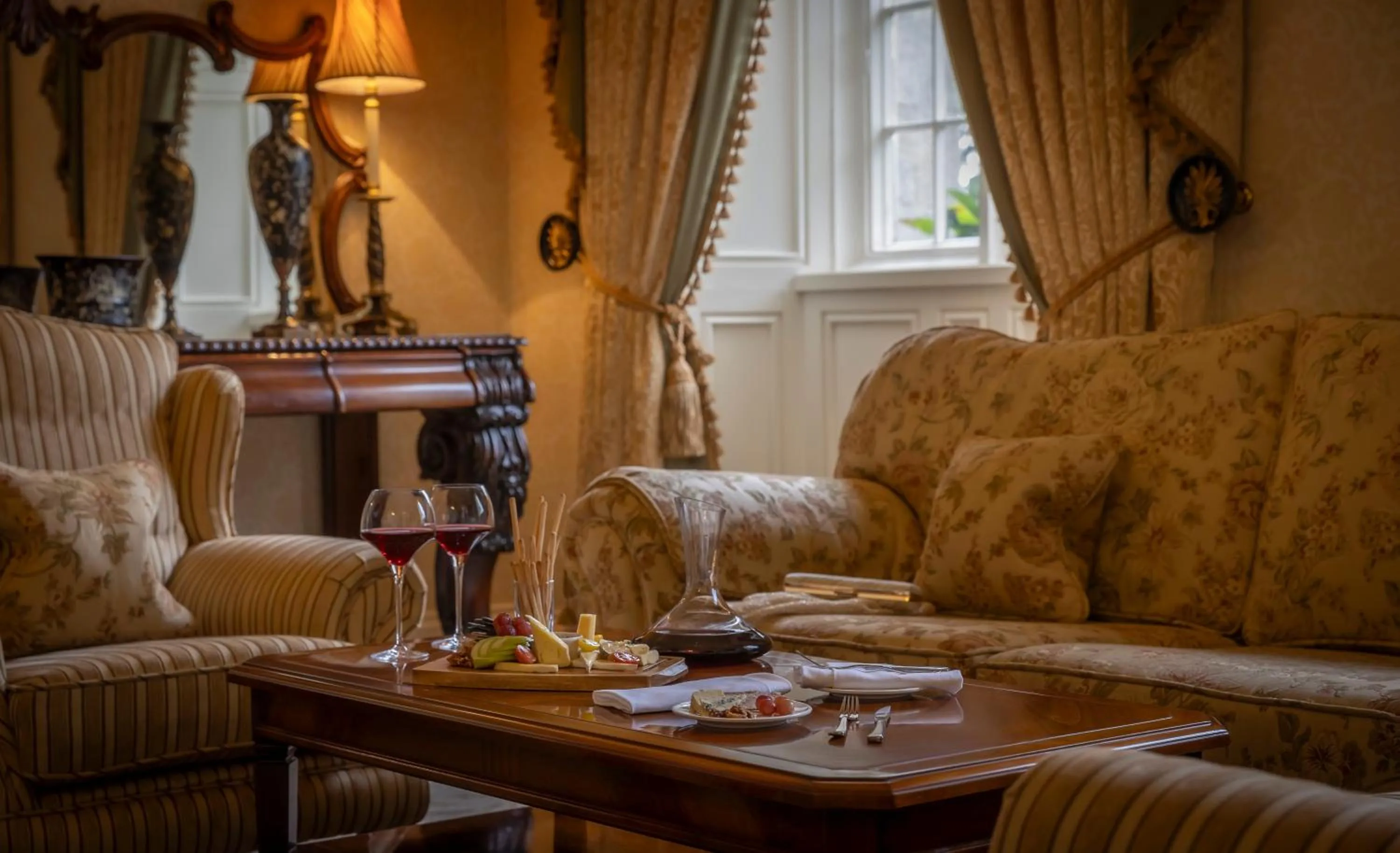 Food in Lough Rynn Castle