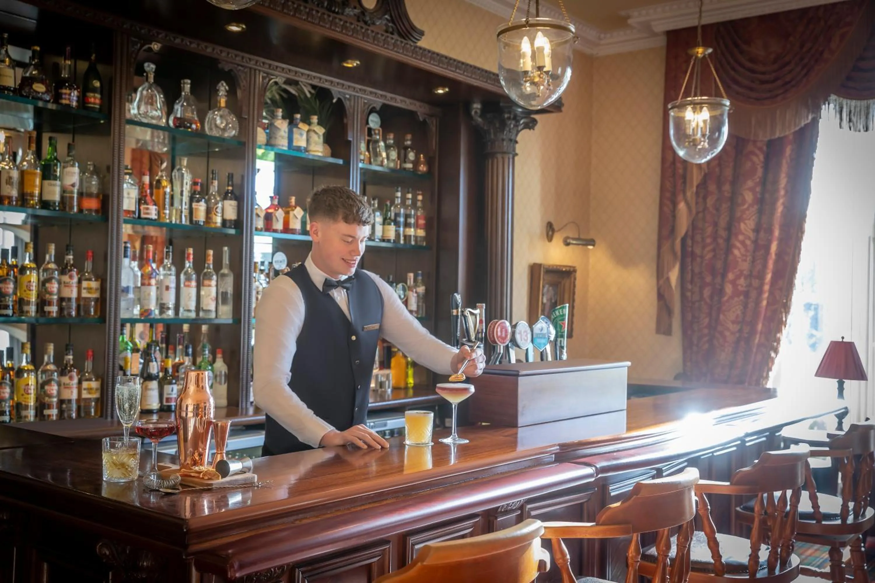 Food and drinks in Lough Rynn Castle