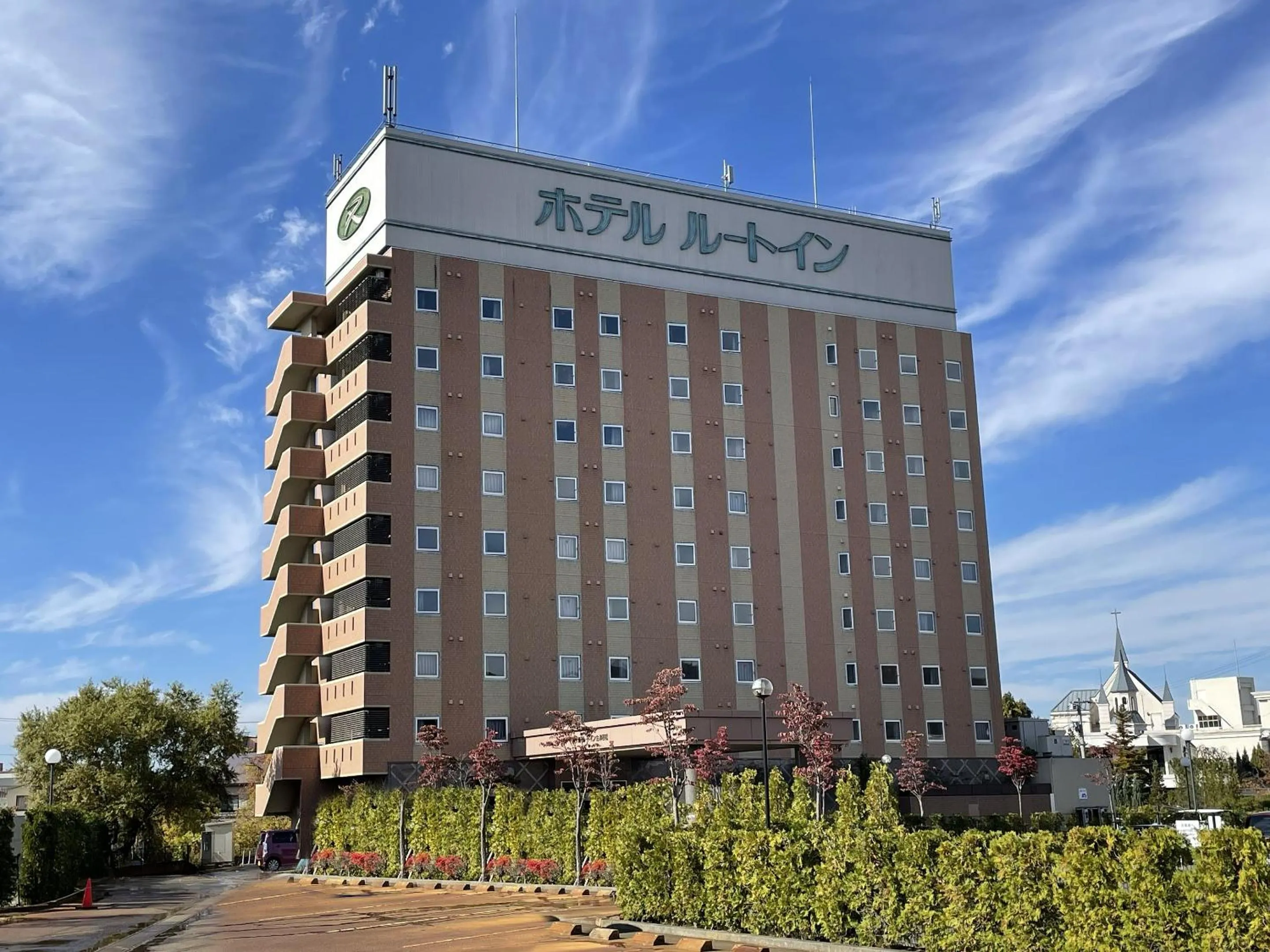 Property building in Hotel Route-Inn Aizuwakamatsu