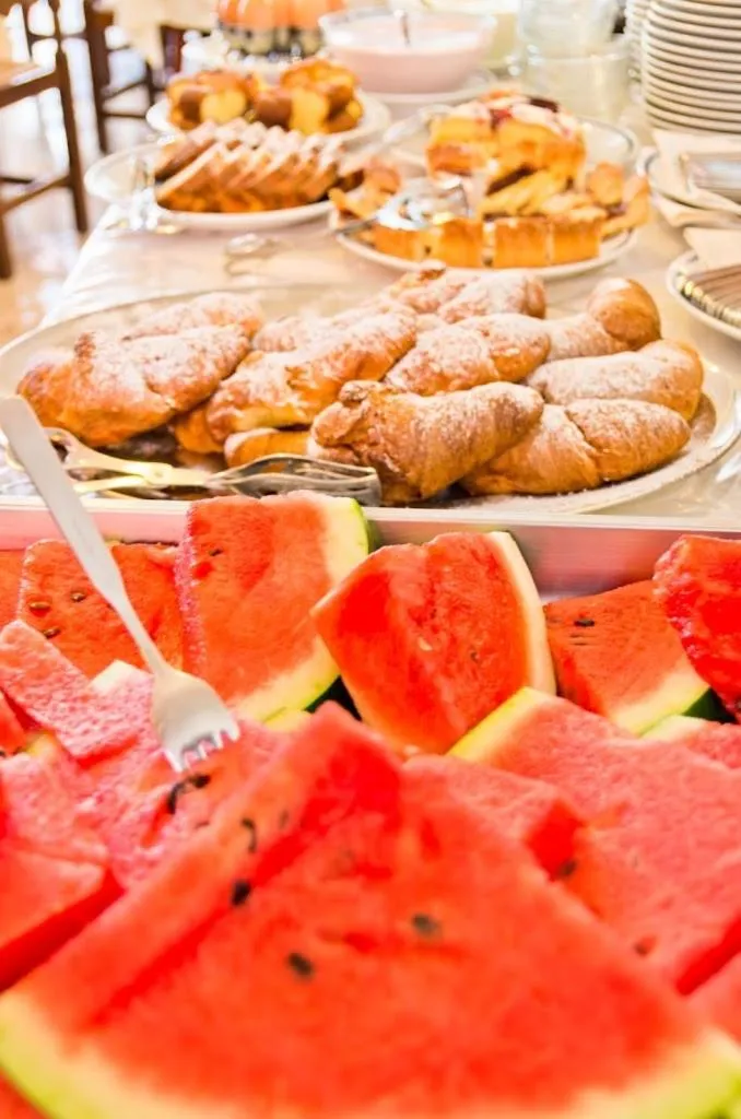 Breakfast in Hotel Bianchi