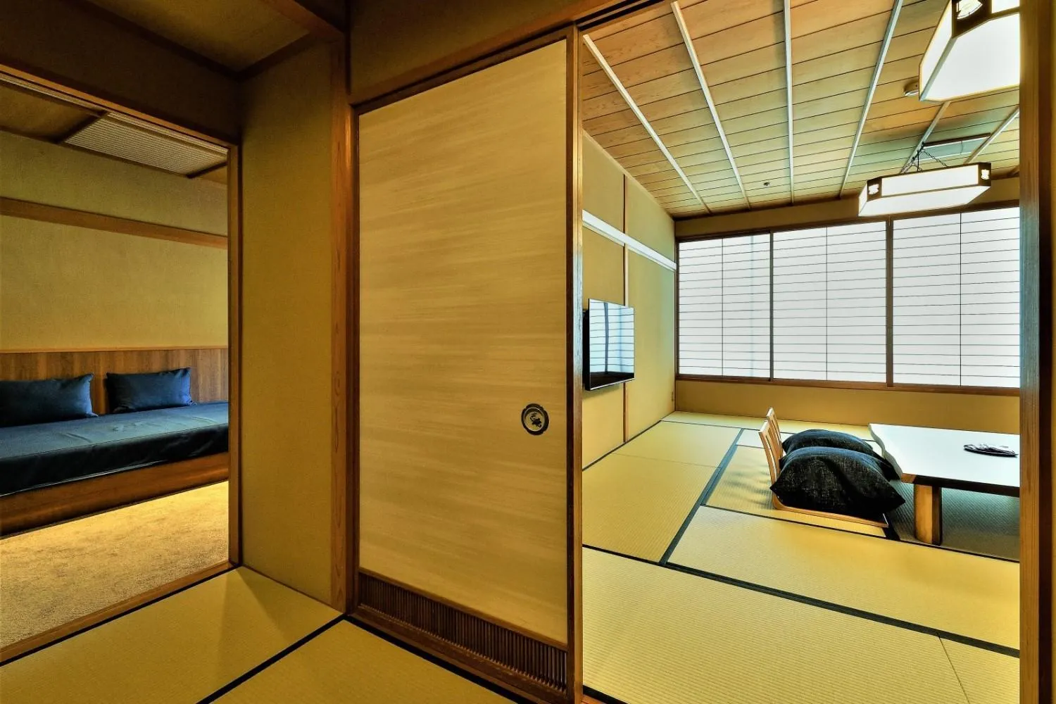 Bed in Awazuonsen Kitahachi