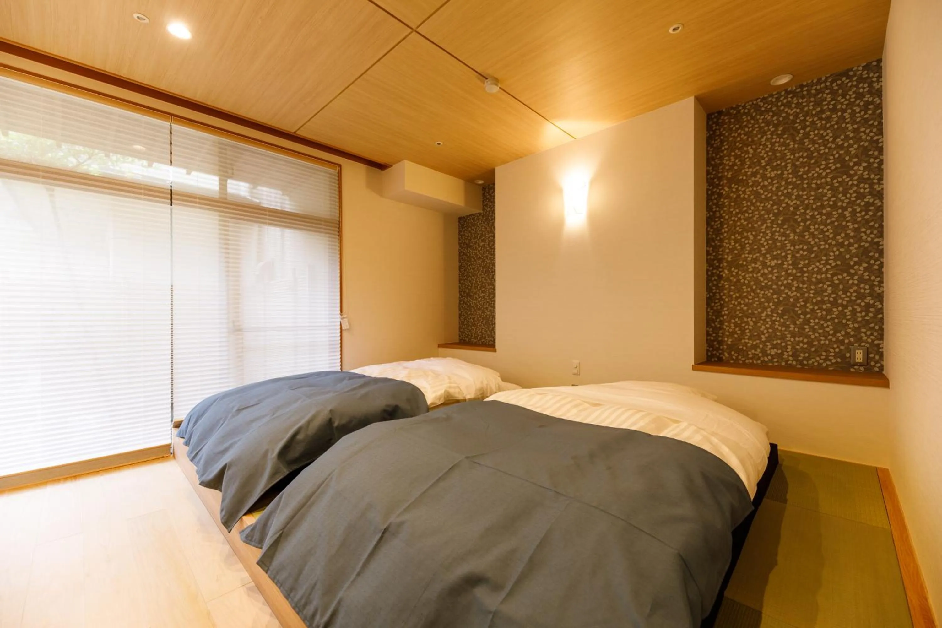 Photo of the whole room, Bed in Awazuonsen Kitahachi