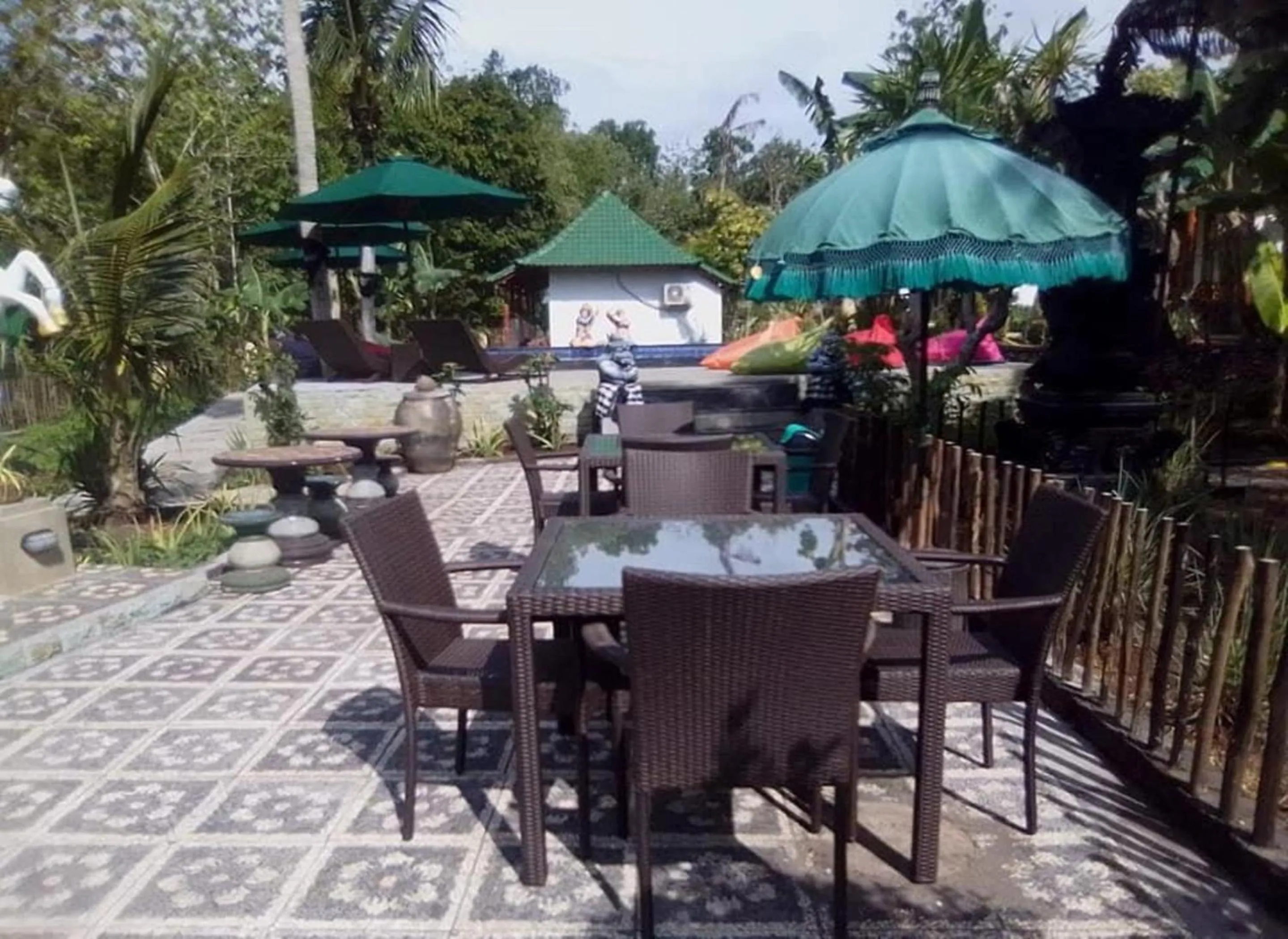 Dining area in Green Kubu Asri Villa