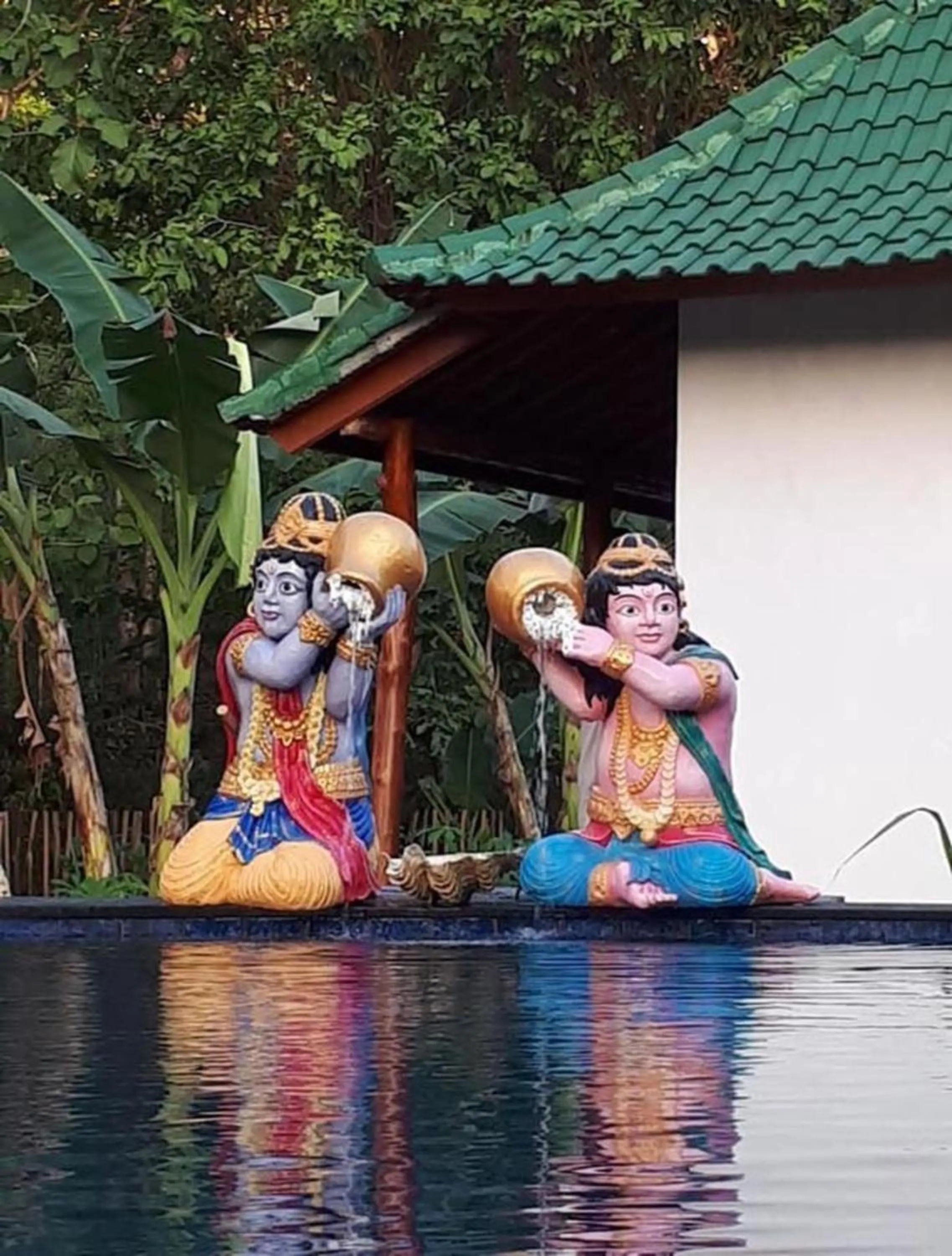Swimming pool in Green Kubu Asri Villa