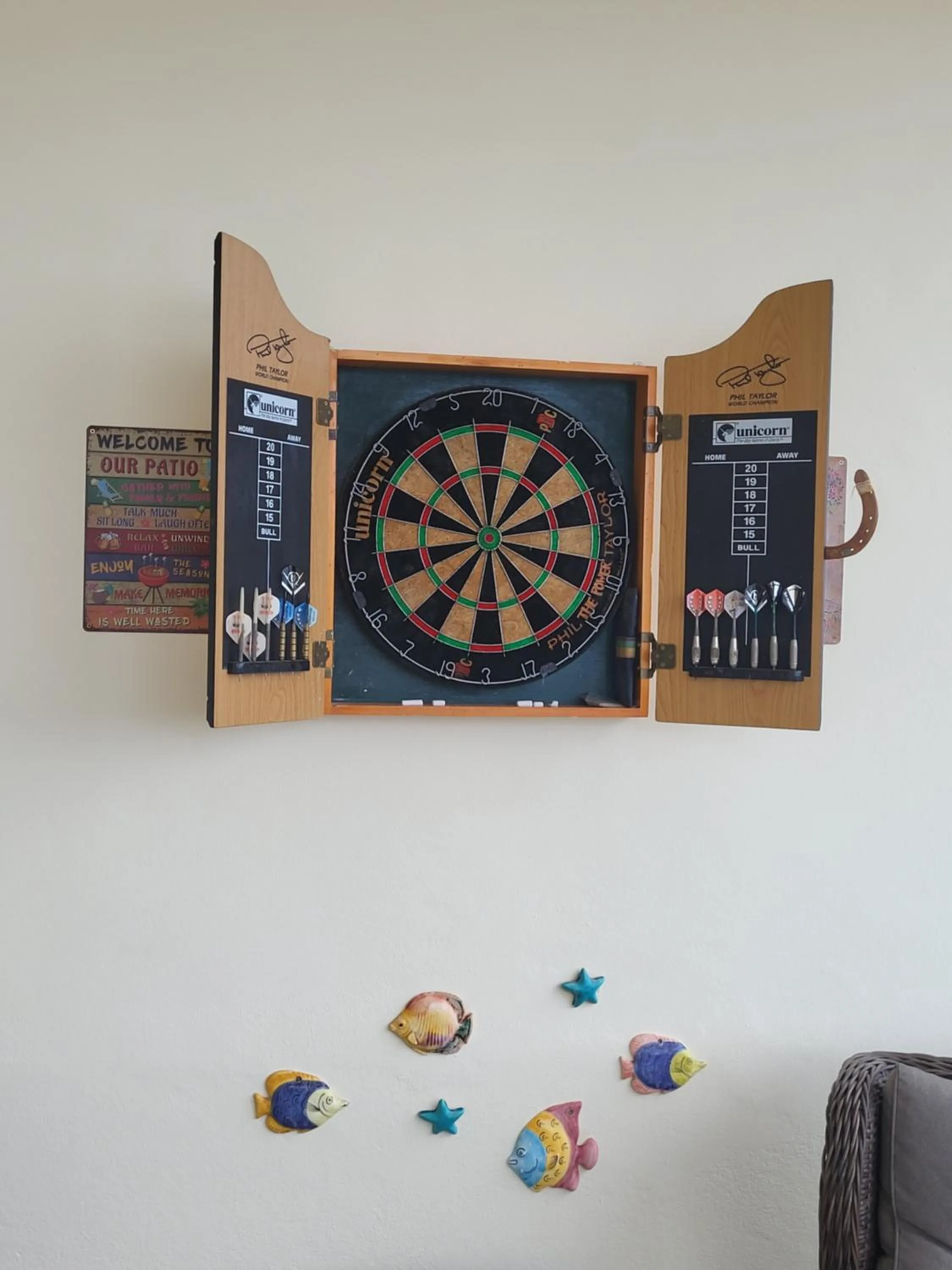 Darts in Casa Mariposa