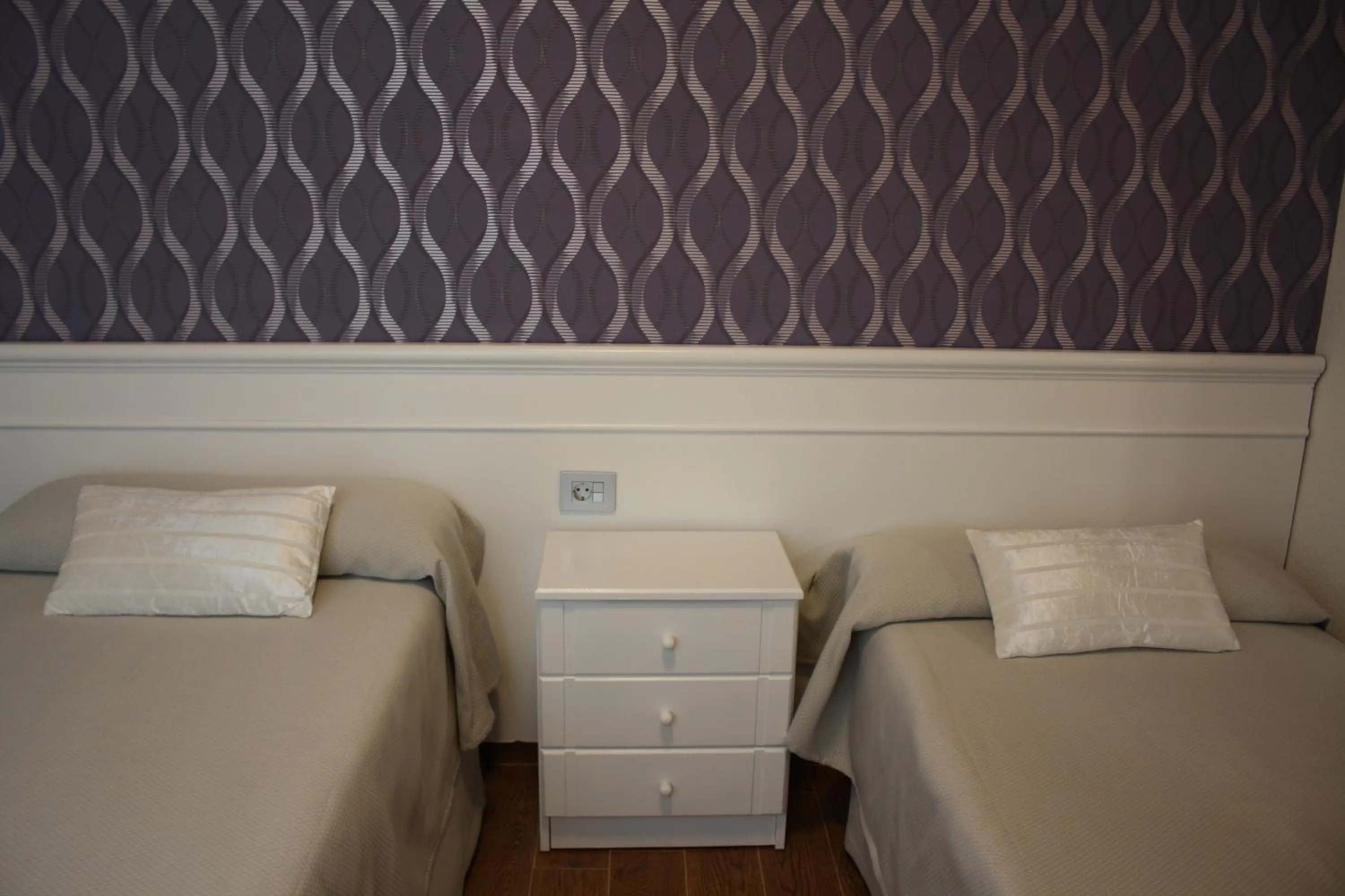 Decorative detail, Bed in Hotel Herreros