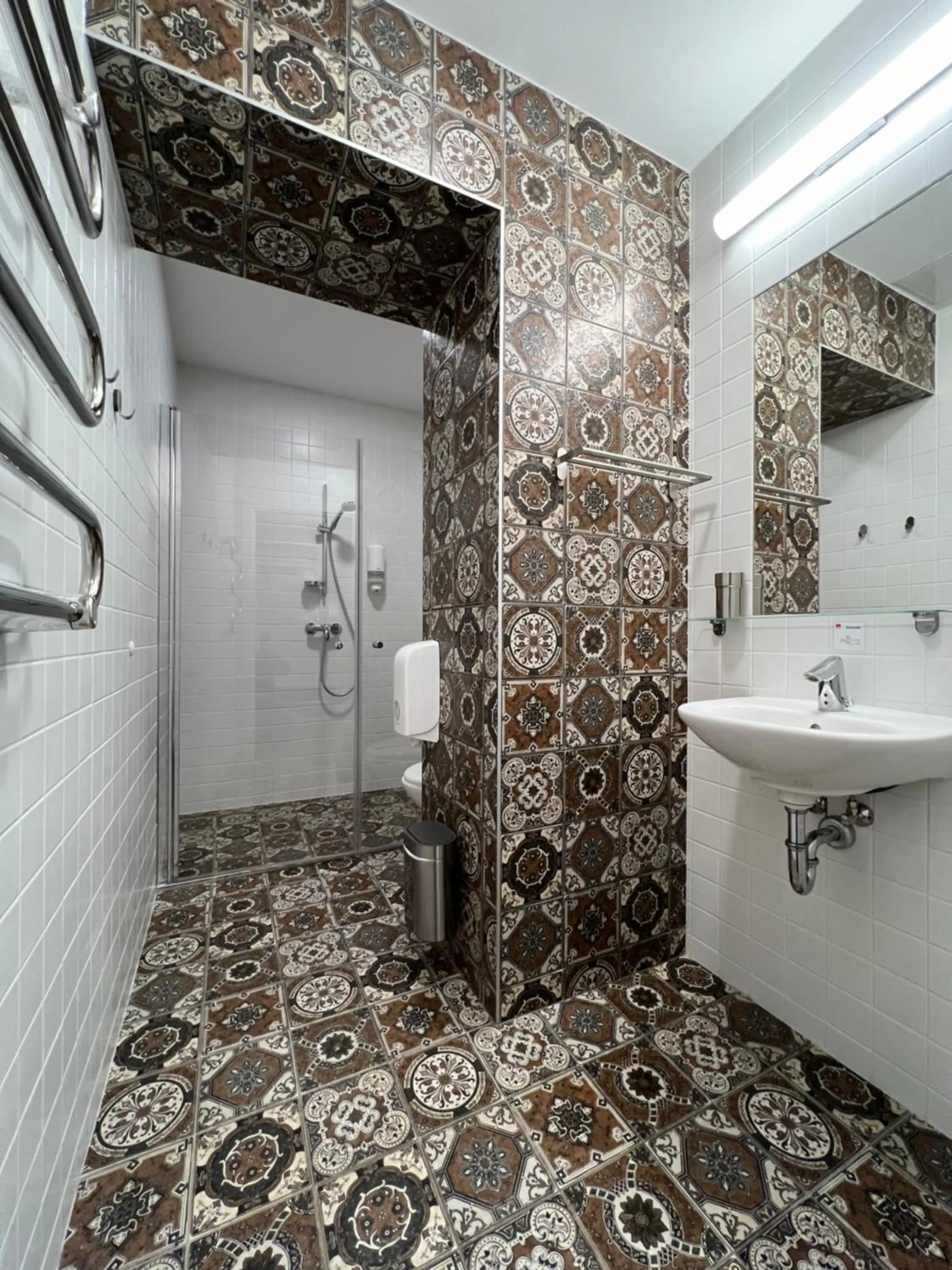 Shower in Stay Vilnius Hotel