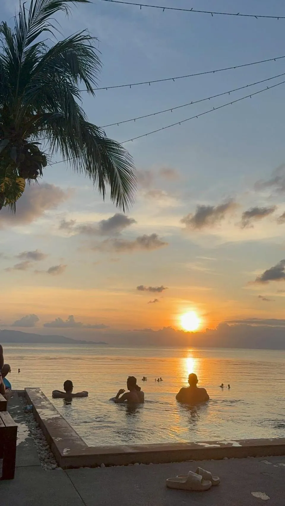Pool view in Rin Bay View Resort