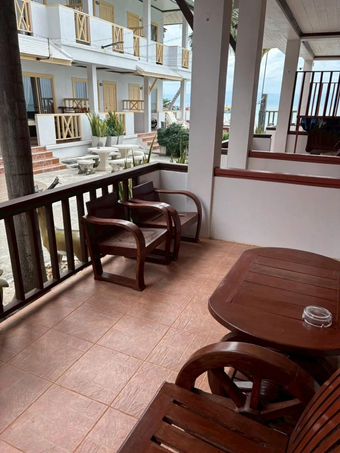 Balcony/Terrace in Rin Bay View Resort