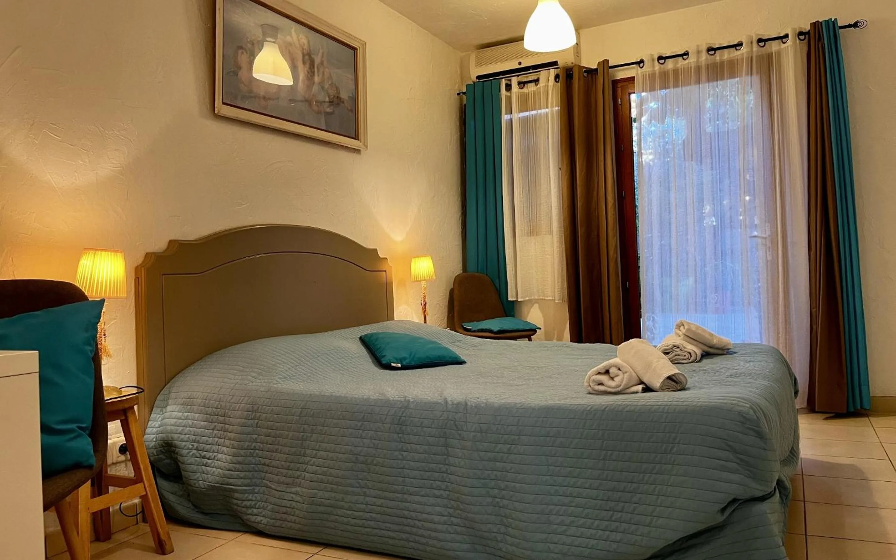 Bedroom, Bed in Hotel Le Patio