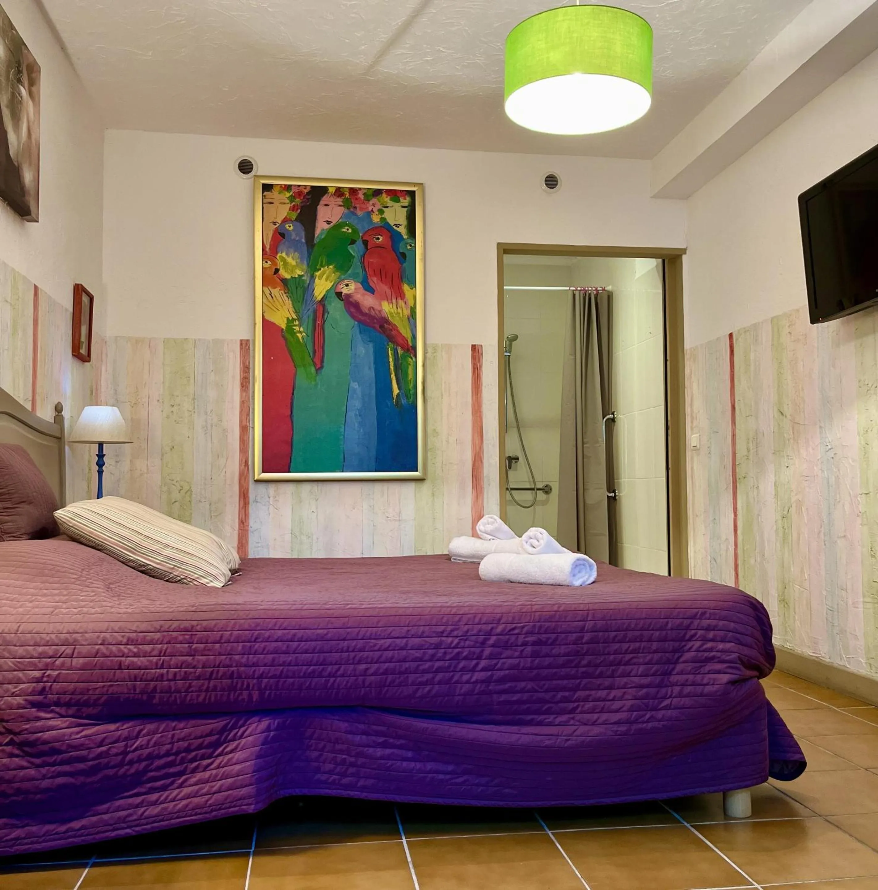 Bedroom, Bed in Hotel Le Patio