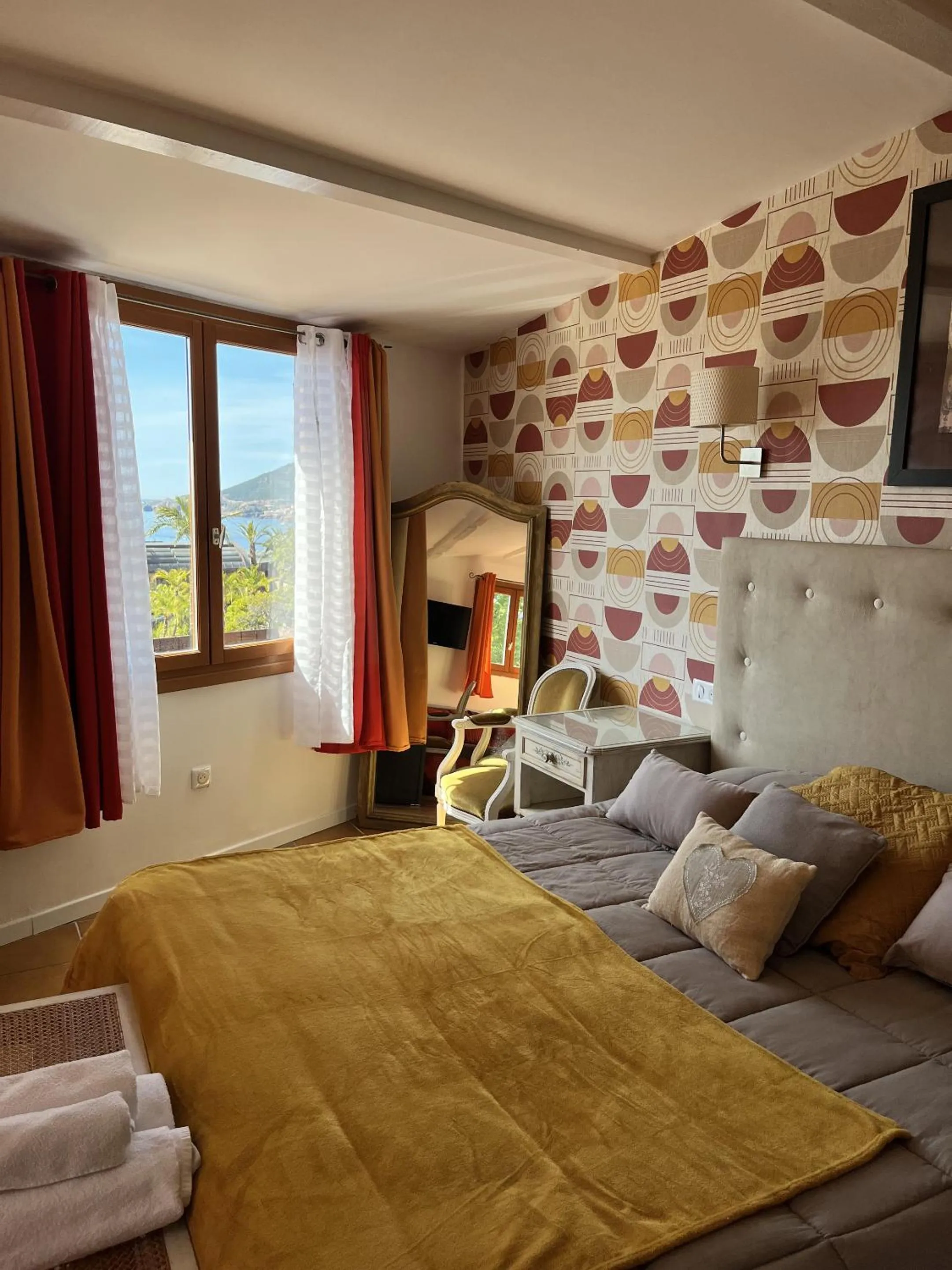 Bedroom, Bed in Hotel Le Patio