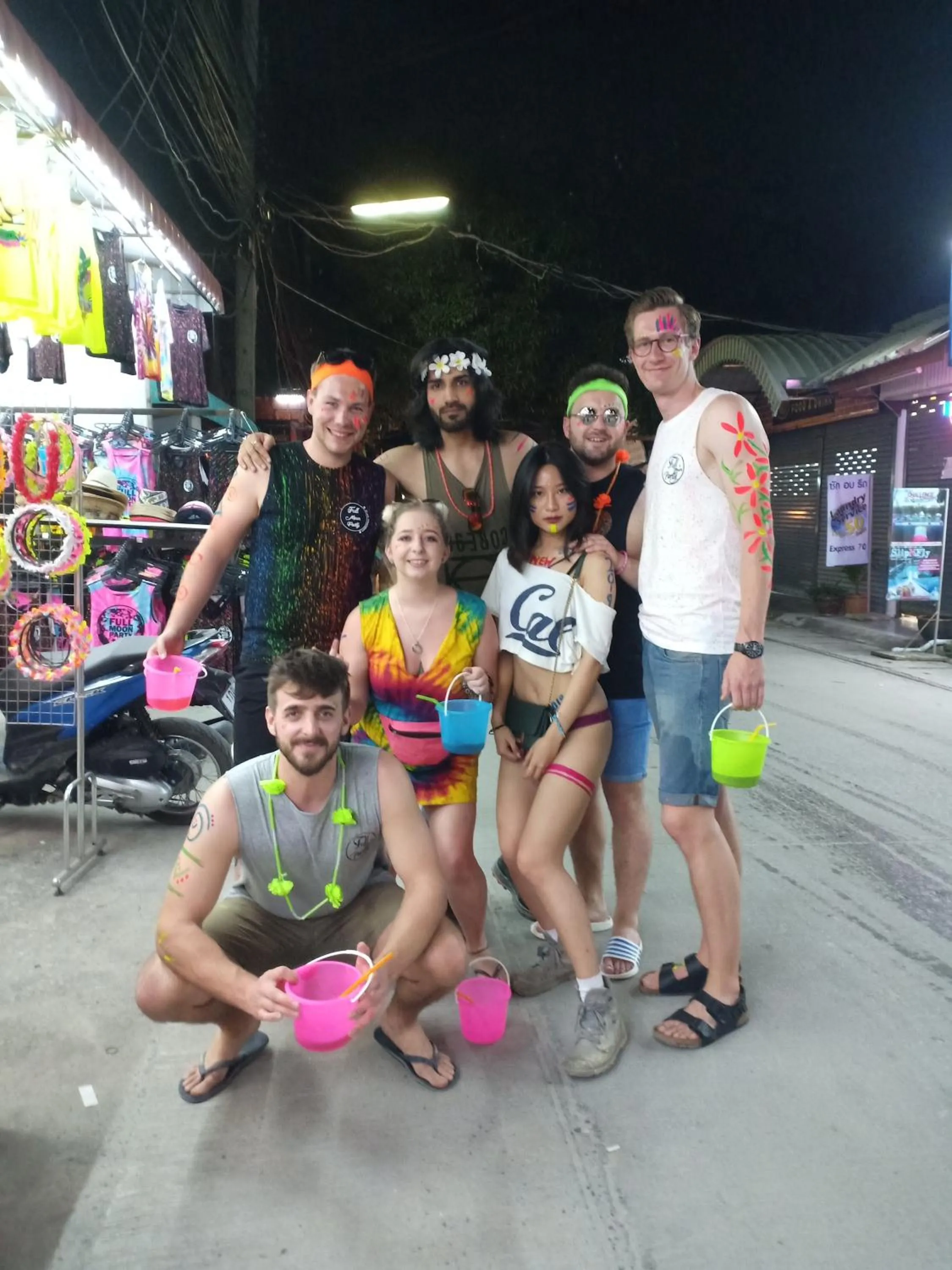 group of guests in Star Dormitory