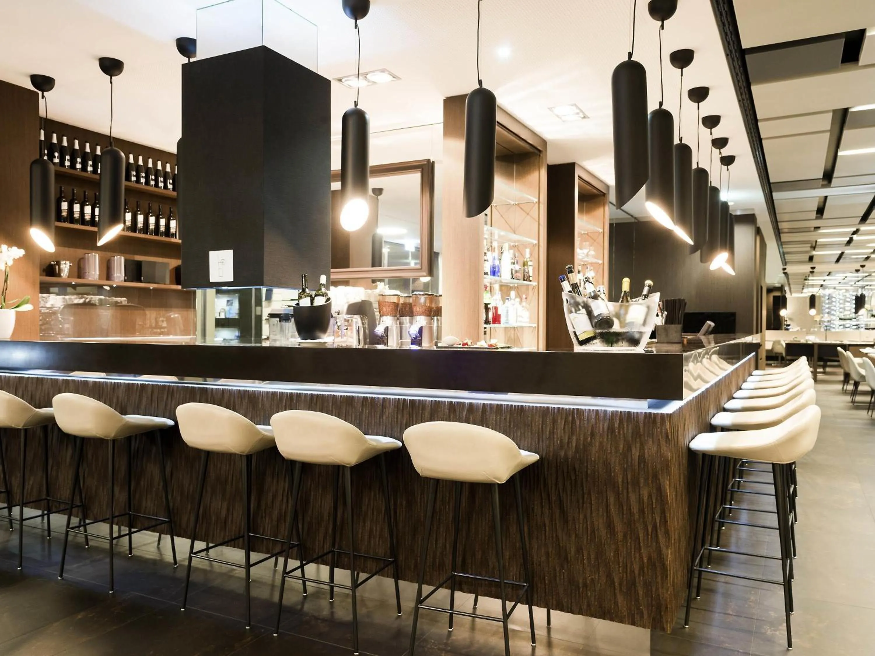 Lounge or bar in Novotel Lugano Paradiso